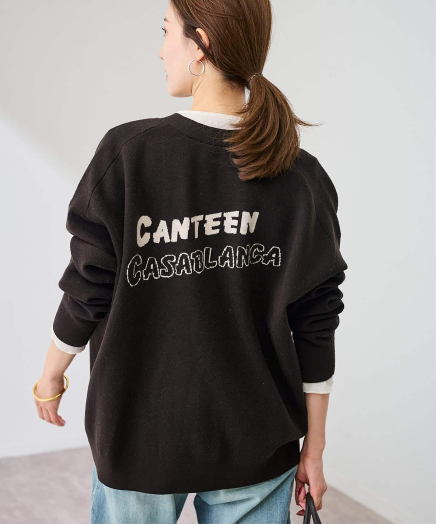 ST.JOHNS 3RD CLUB/セントジョンズサードクラブ カーディガン CANTEEN CABLA