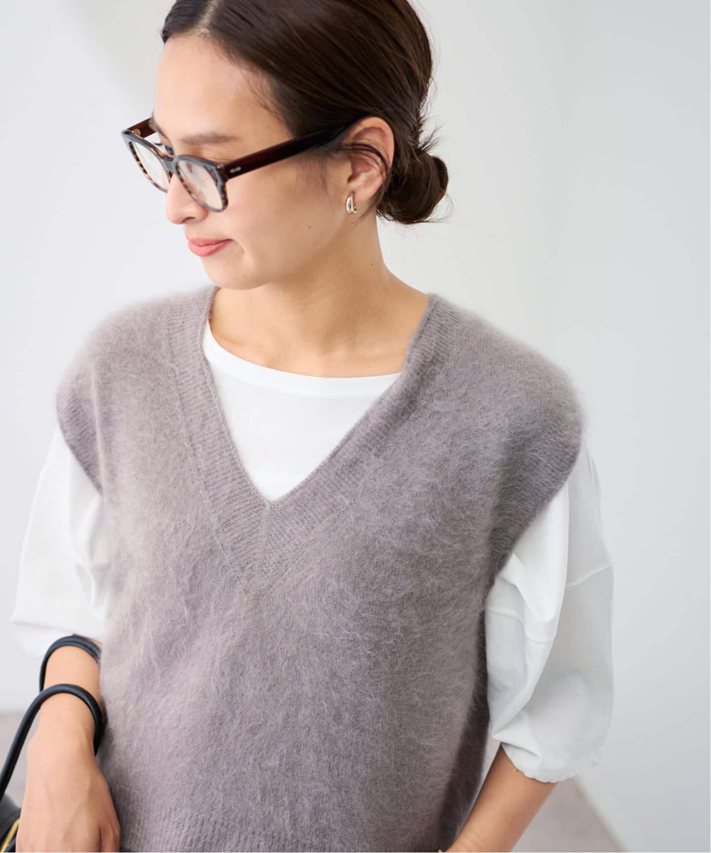 enrica/エンリカ カシミヤシャギーベスト（ベスト）｜FRAMeWORK