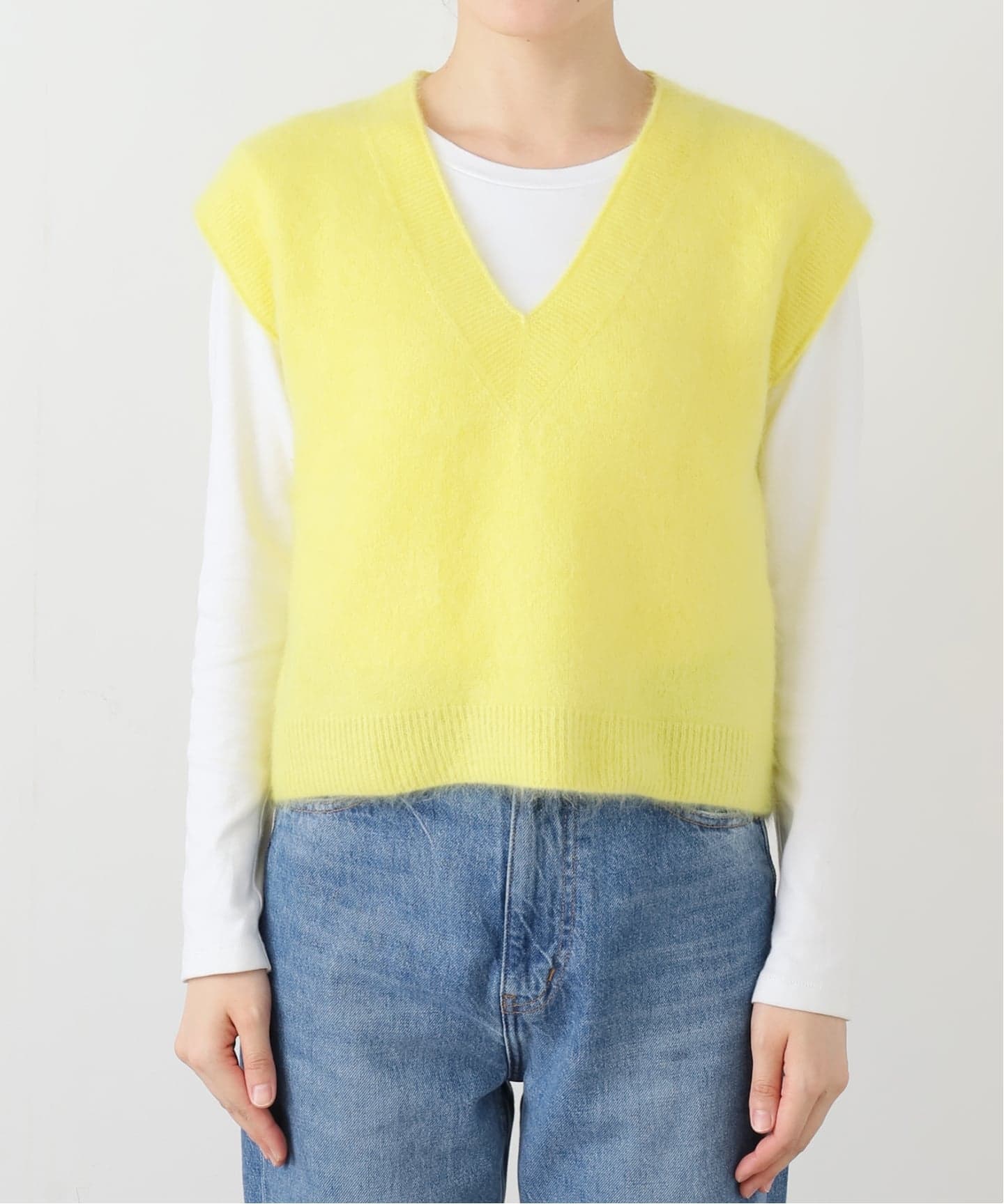 enrica/エンリカ カシミヤシャギーベスト（ベスト）｜FRAMeWORK