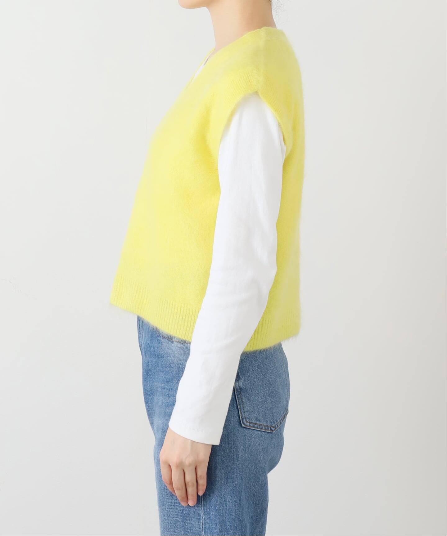 enrica/エンリカ カシミヤシャギーベスト（ベスト）｜FRAMeWORK