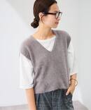 enrica/エンリカ カシミヤシャギーベスト