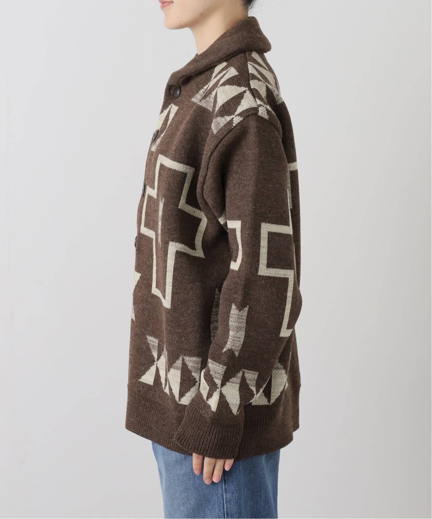 NIGEL CABOURN/ナイジェルケーボン TRIBAL CARDIGAN（カーディガン