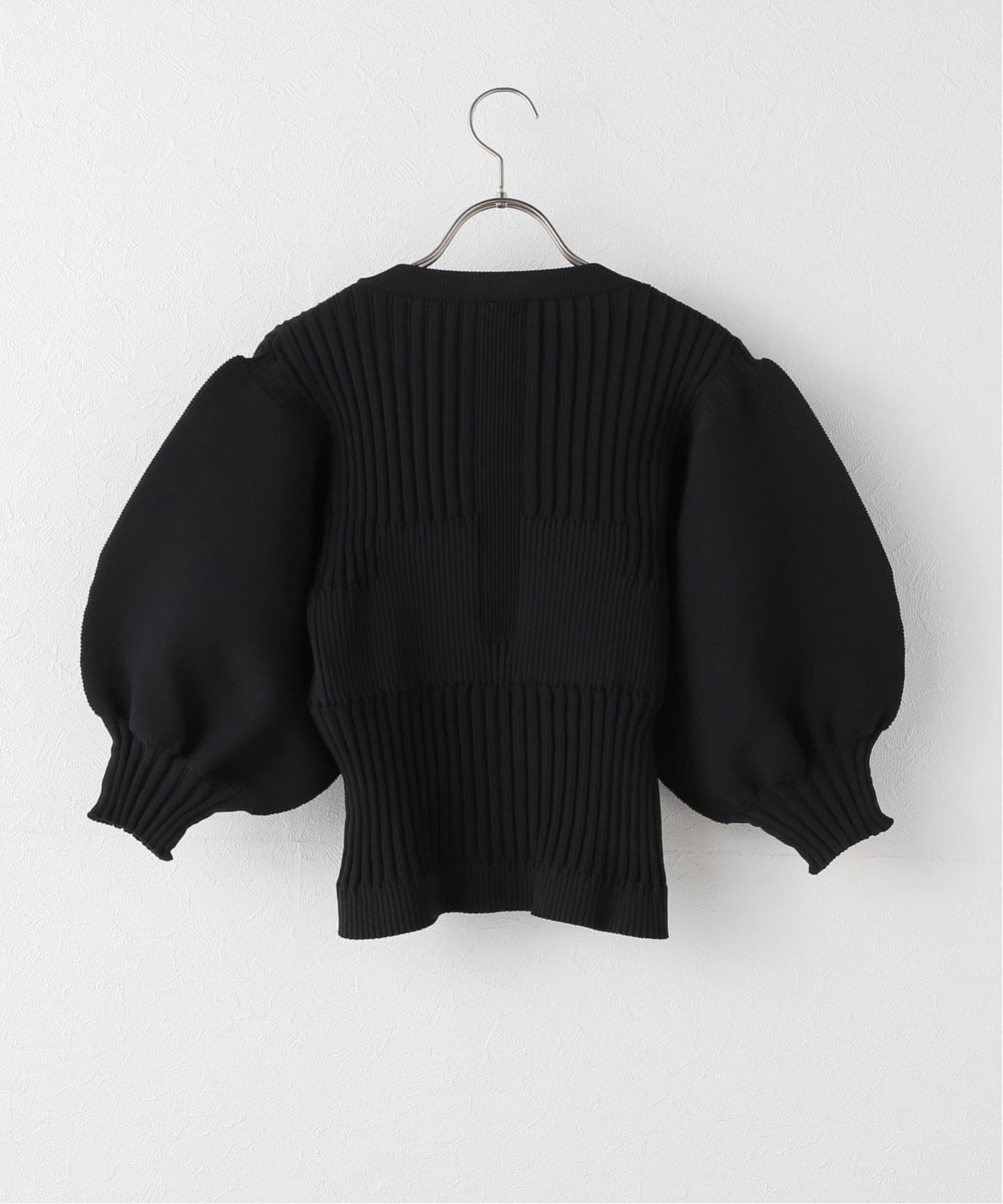 トップス CFCL FLUTED SHORT PUFF SLEEVE CARDIGAN FLUTED SHORT PUFF SLEEVE CARDIGAN｜CFCL（シーエフシーエル）正規