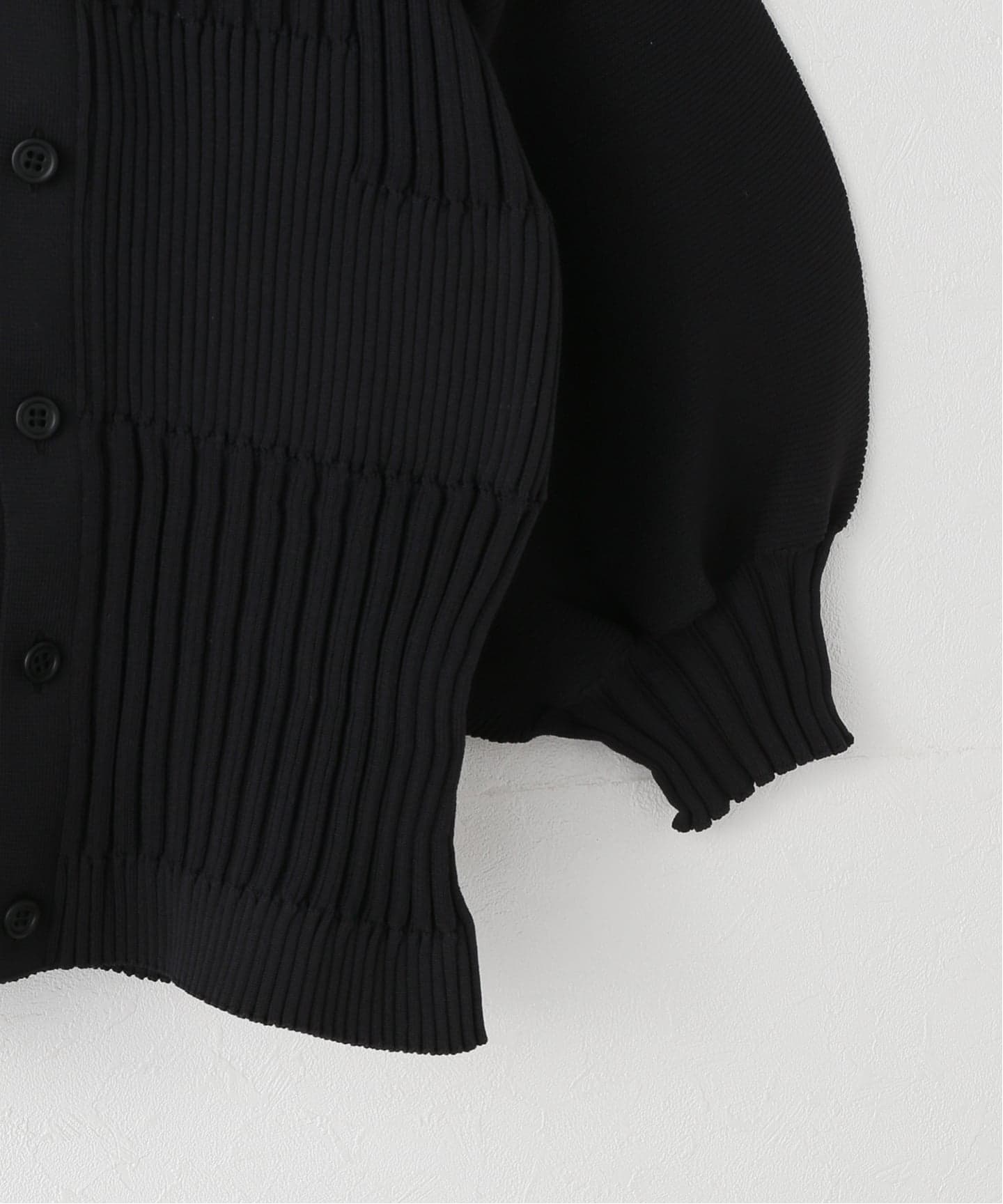 CFCL / シーエフシーエル FLUTED SHORT PUFF SLEEVE CARDIGAN
