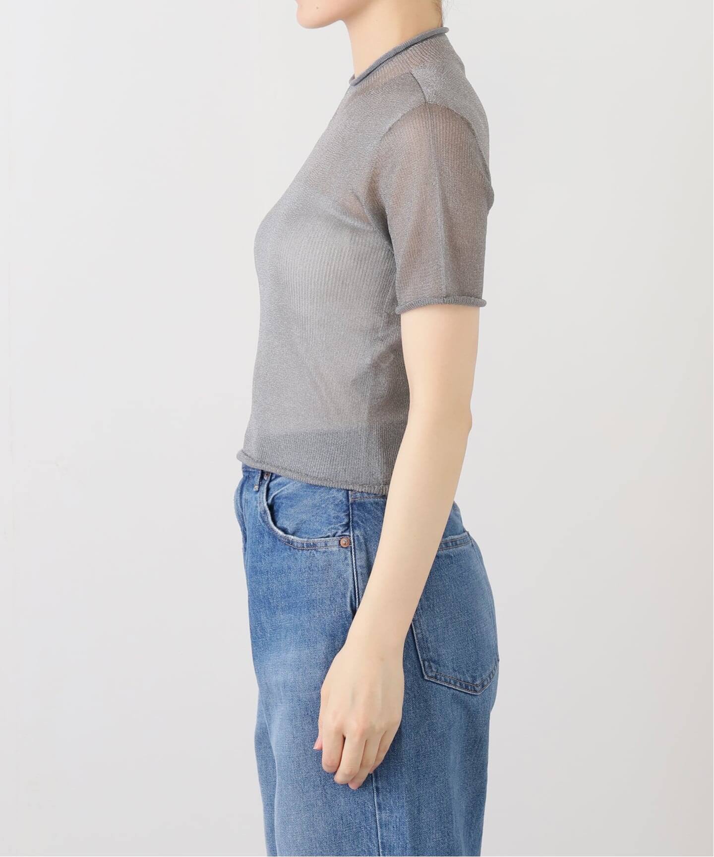 CFCL / シーエフシーエル PORTRAIT LUCENT SHORT SLEEVE TOP（ニット