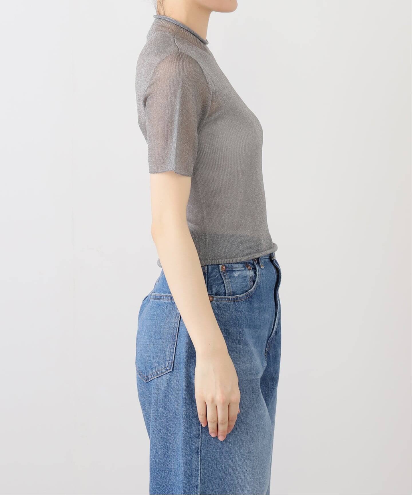 CFCL / シーエフシーエル PORTRAIT LUCENT SHORT SLEEVE TOP（ニット