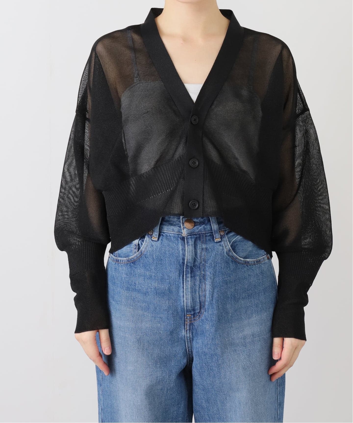 最終価格 CFCL CUPRO GARTER CROPPED CARDIGAN CUPRO GARTER CROPPED CARDIGAN | CFCL