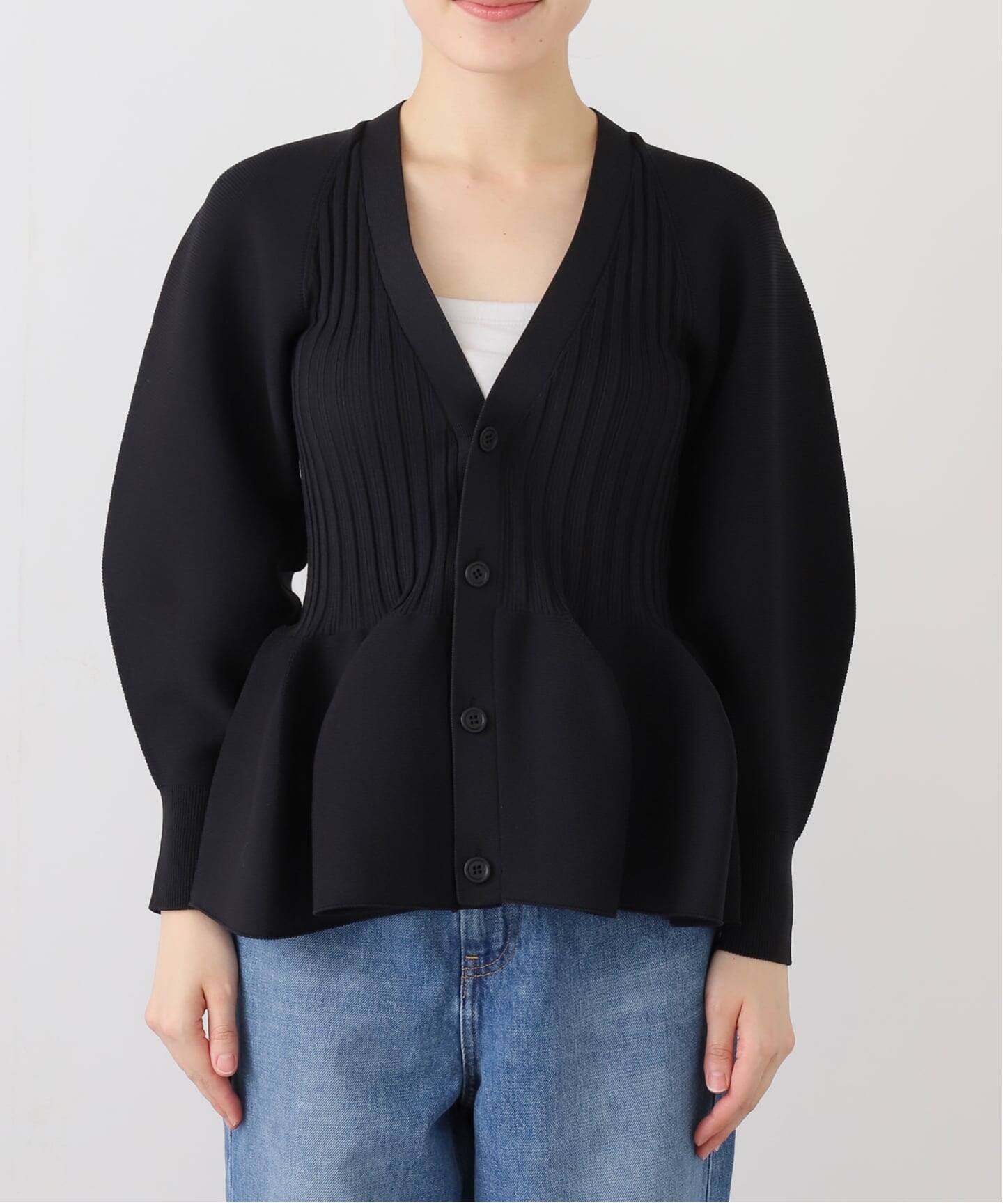 CFCL / シーエフシーエル POTTERY PUFF SLEEVE CARDIGAN（ニット