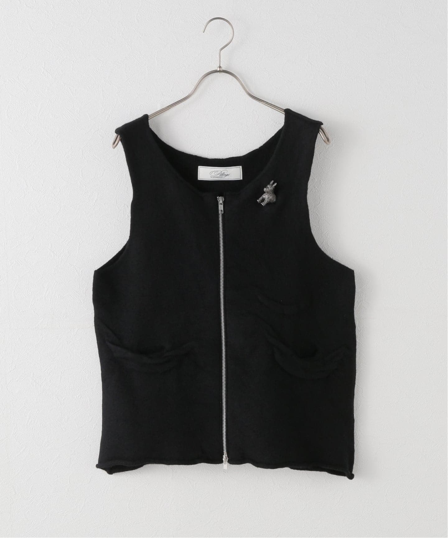 pillingsピリングス　ベスト pillings(ピリングス)のドライリネン縮絨ベスト通販 | 集英社