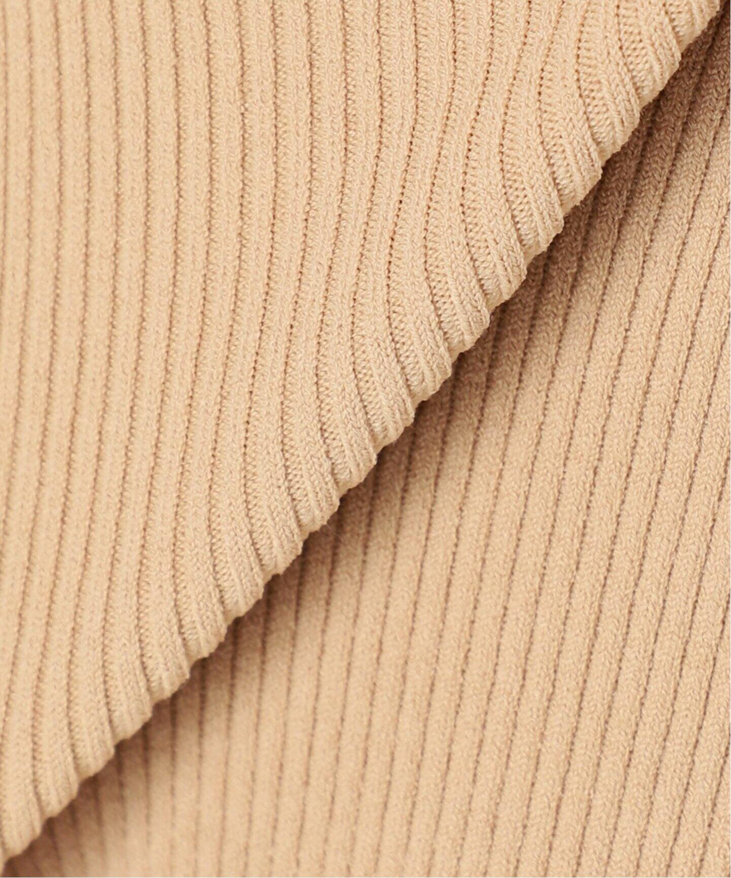 レースアップリブニット（ニット／セーター）｜NOBLE（ノーブル）の  