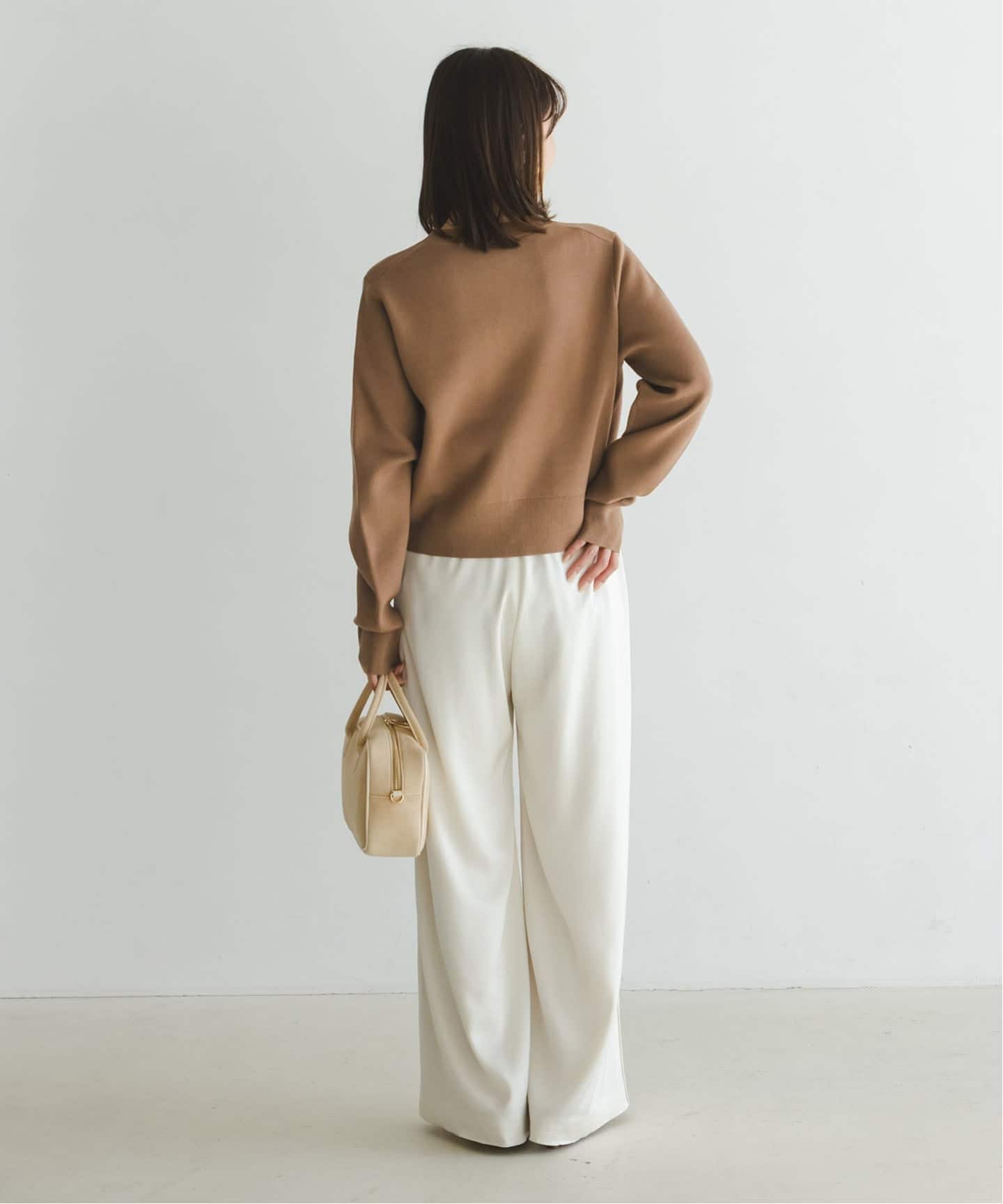 ダブル編みショートカーデ（カーディガン）｜NOBLE（ノーブル）の通販