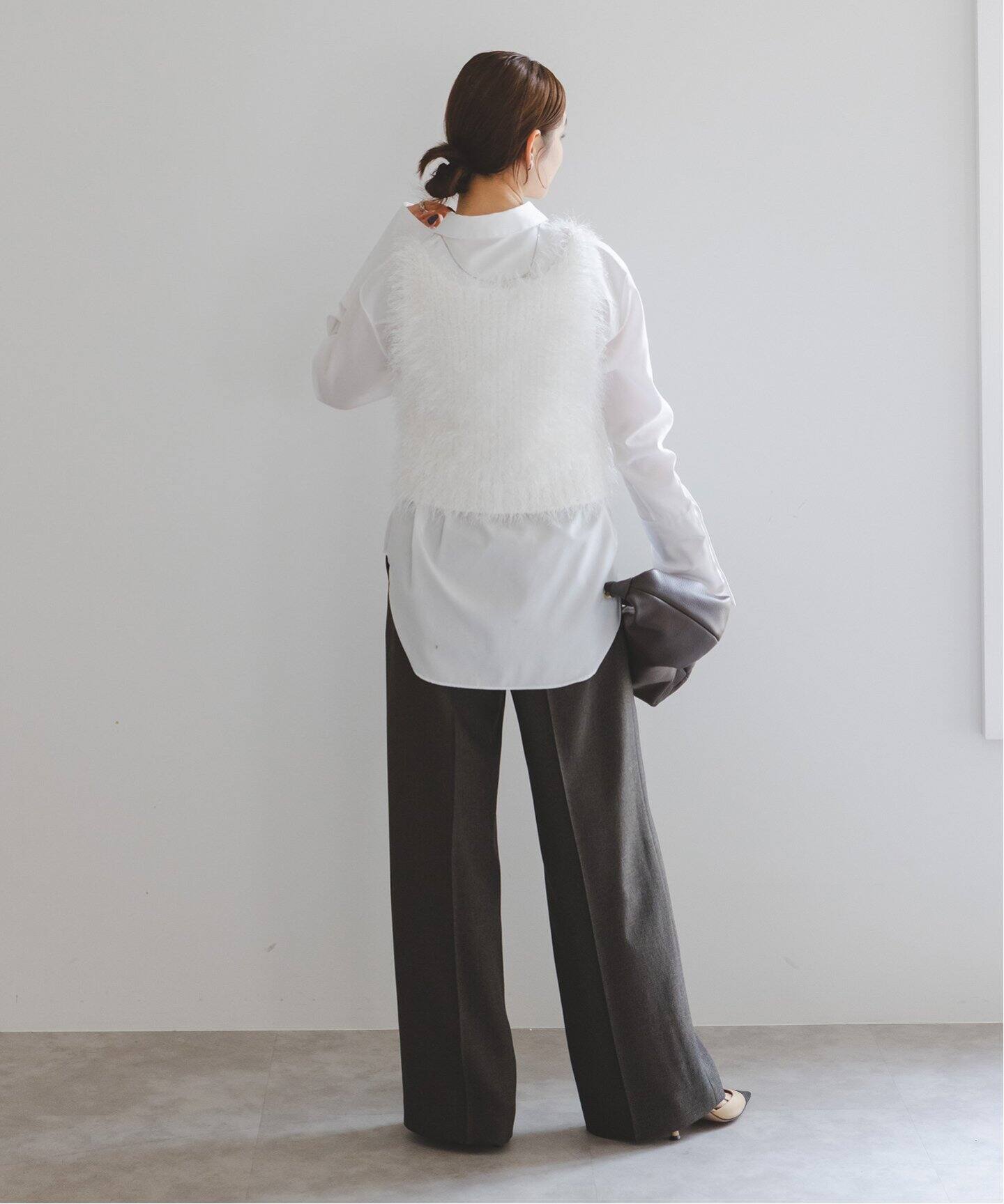 フェザーニットビスチェ（ニット／セーター）｜NOBLE（ノーブル）の