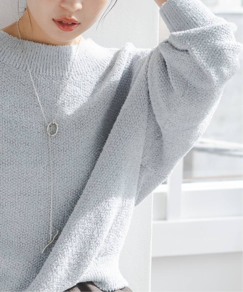 追加》ドライミックスモールニットプルオーバー（ニット／セーター  