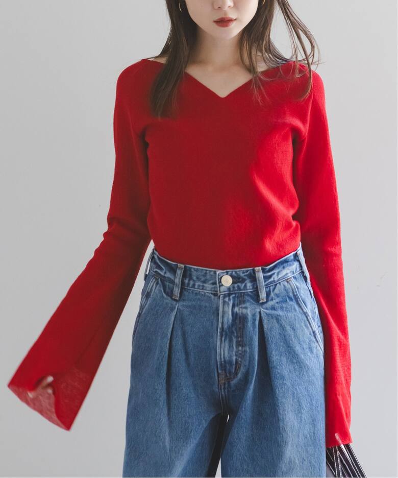 コンフォータブルシアーカフスリブニット（ニット／セーター）｜NOBLE  