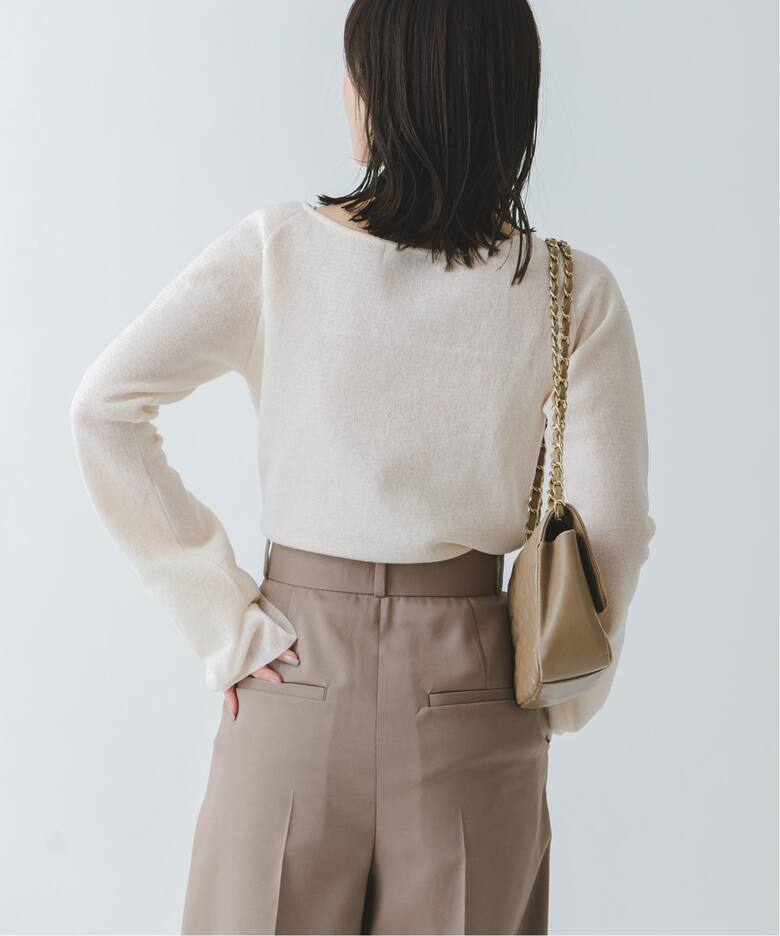 コンフォータブルシアーカフスリブニット（ニット／セーター）｜NOBLE  