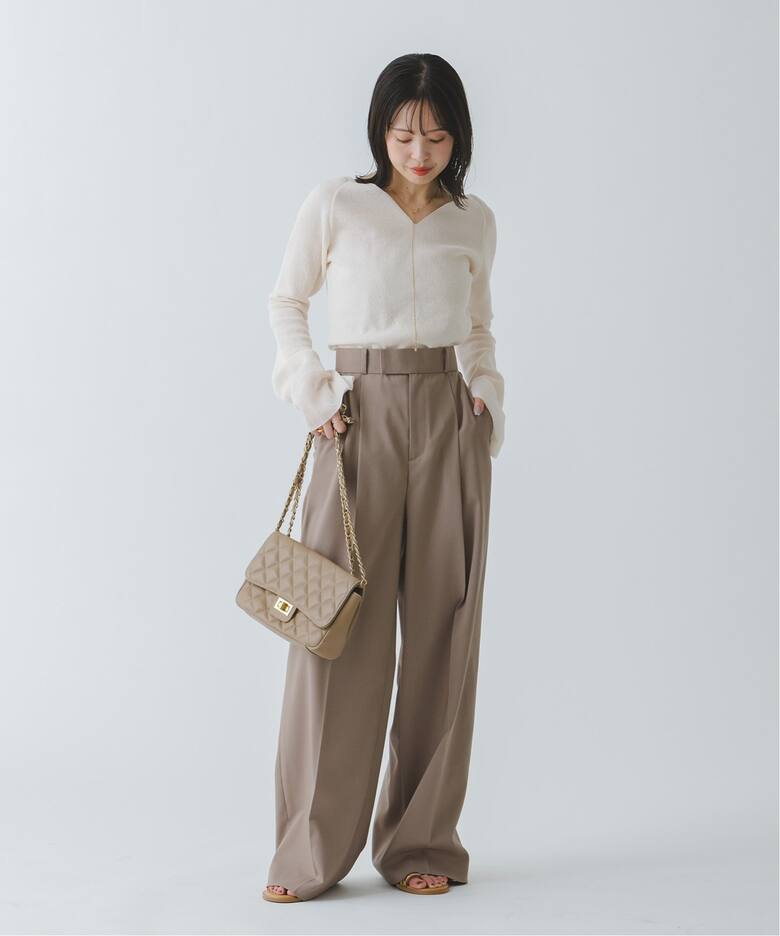 コンフォータブルシアーカフスリブニット（ニット／セーター）｜NOBLE  