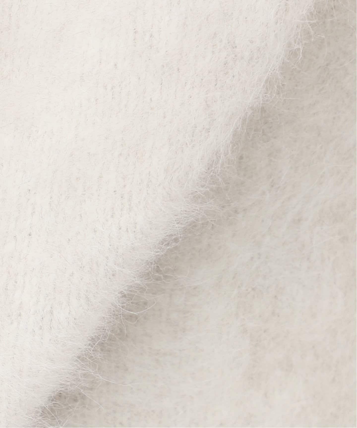 予約》FOX/Caファーニットフロントボタンベスト（ニット