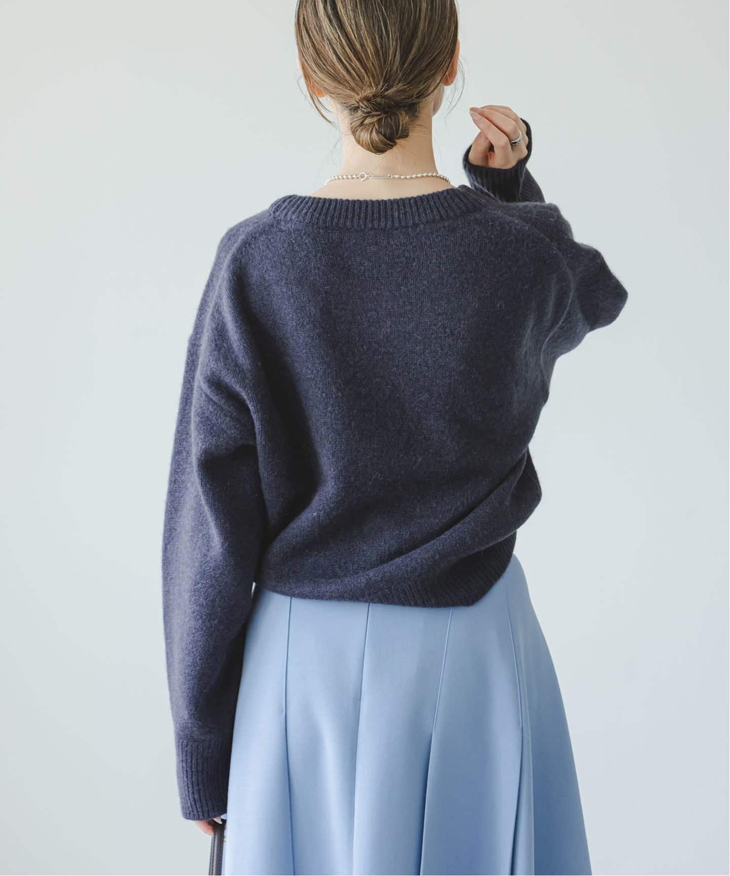 YAKクルーネックプルオーバー（ニット／セーター）｜NOBLE