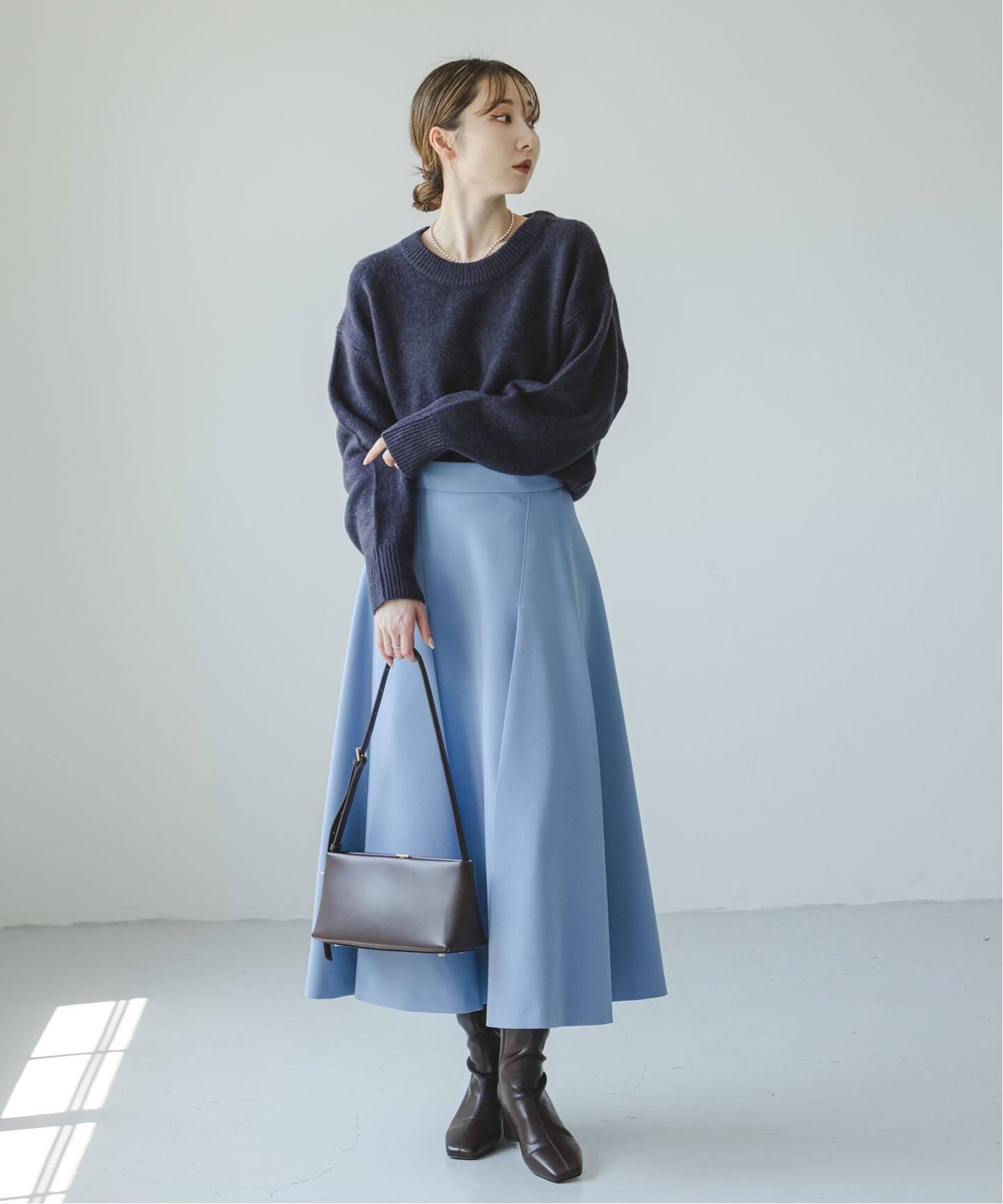 YAKクルーネックプルオーバー（ニット／セーター）｜NOBLE（ノーブル