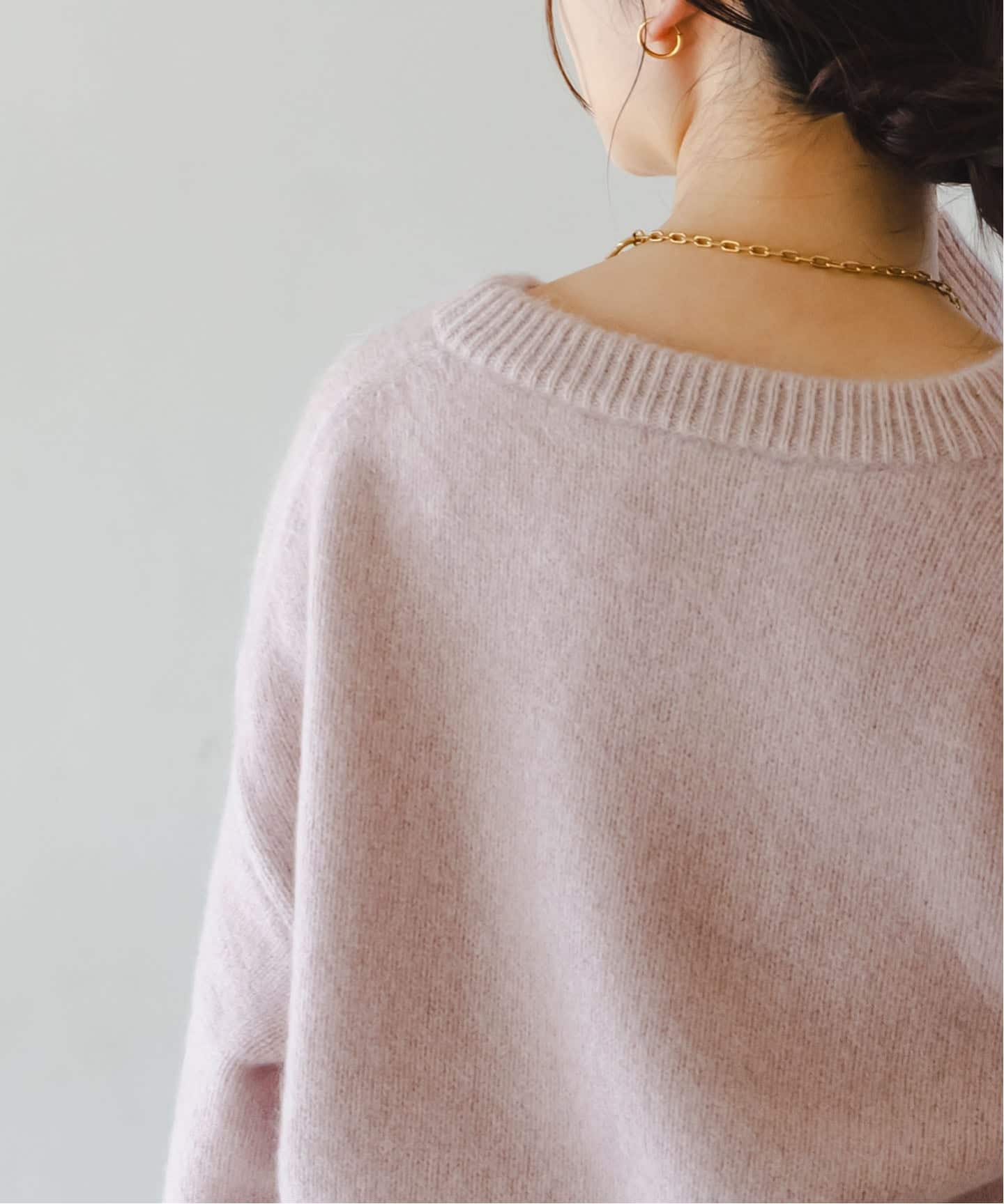 YAKクルーネックプルオーバー（ニット／セーター）｜NOBLE（ノーブル