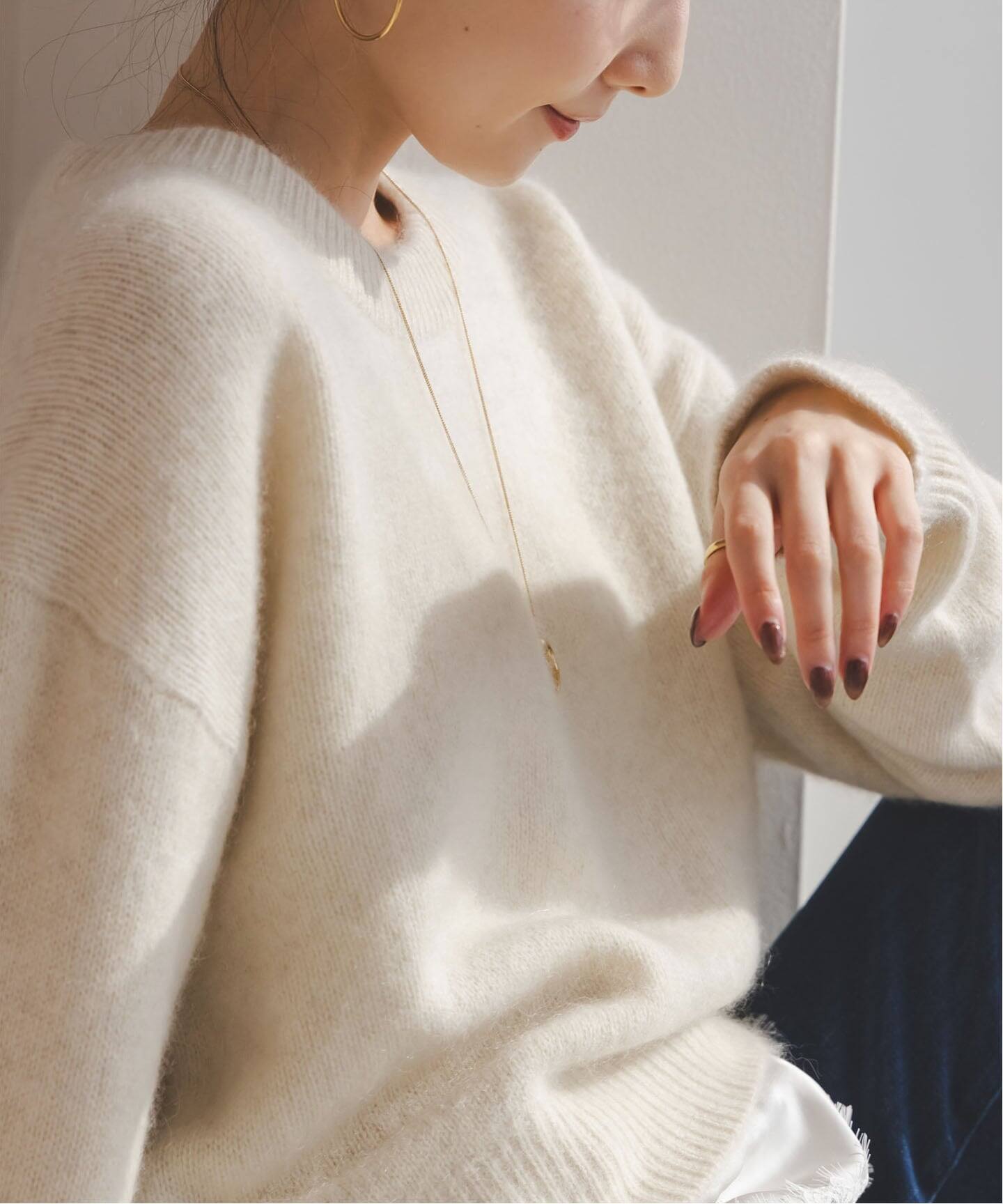 追加》YAKクルーネックプルオーバー2（ニット／セーター）｜NOBLE