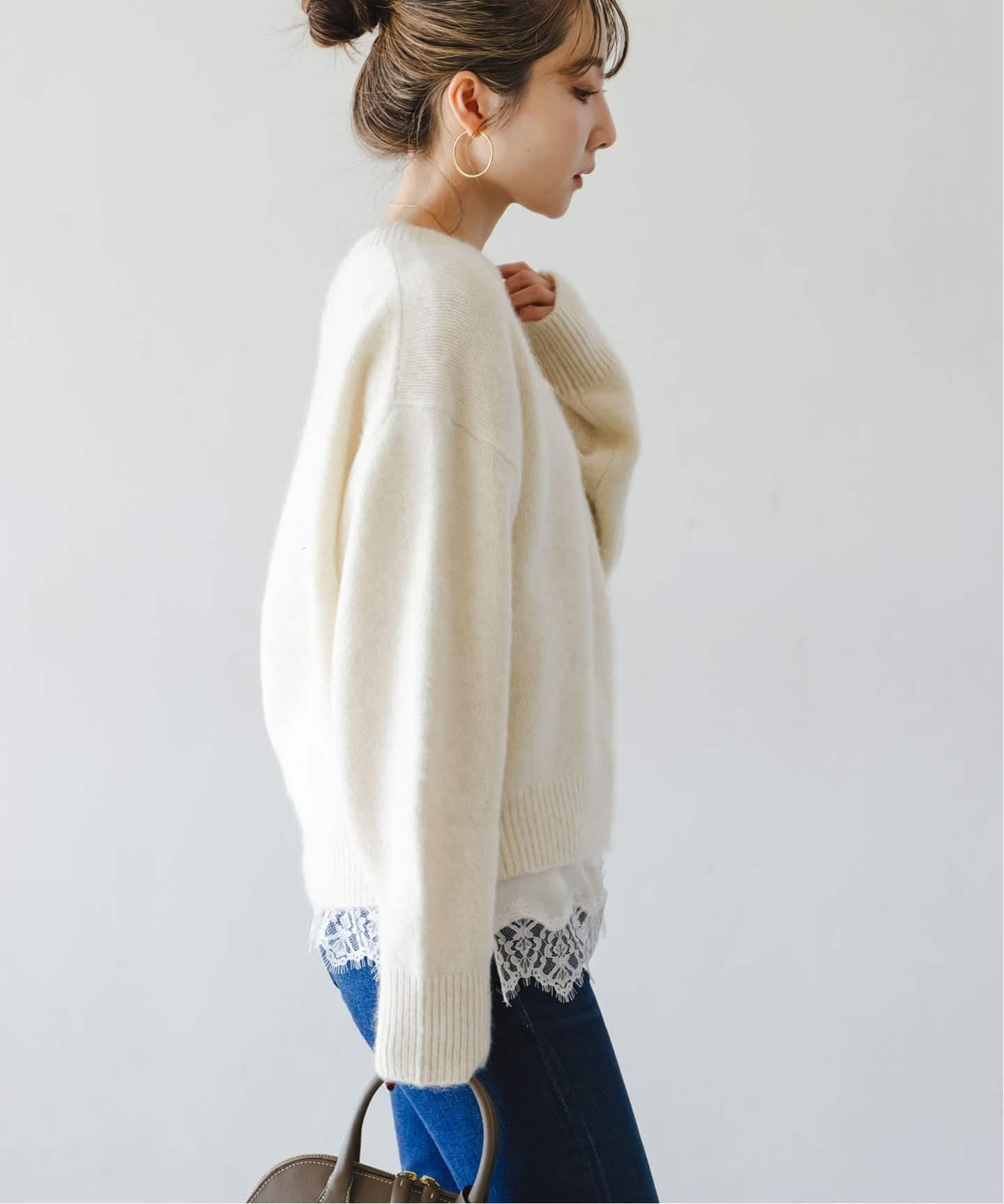 追加》YAKクルーネックプルオーバー2（ニット／セーター）｜NOBLE