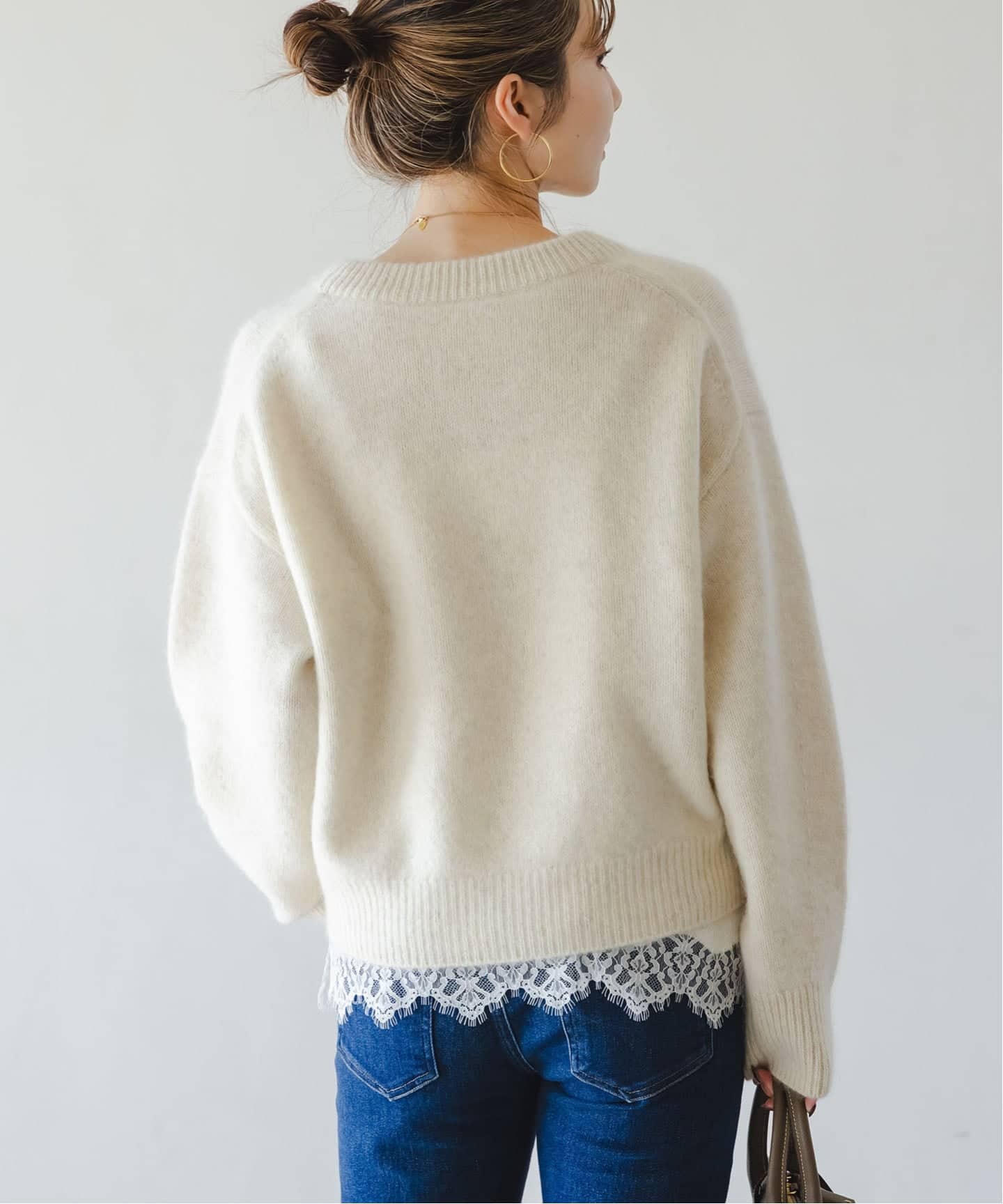 追加》YAKクルーネックプルオーバー2（ニット／セーター）｜NOBLE