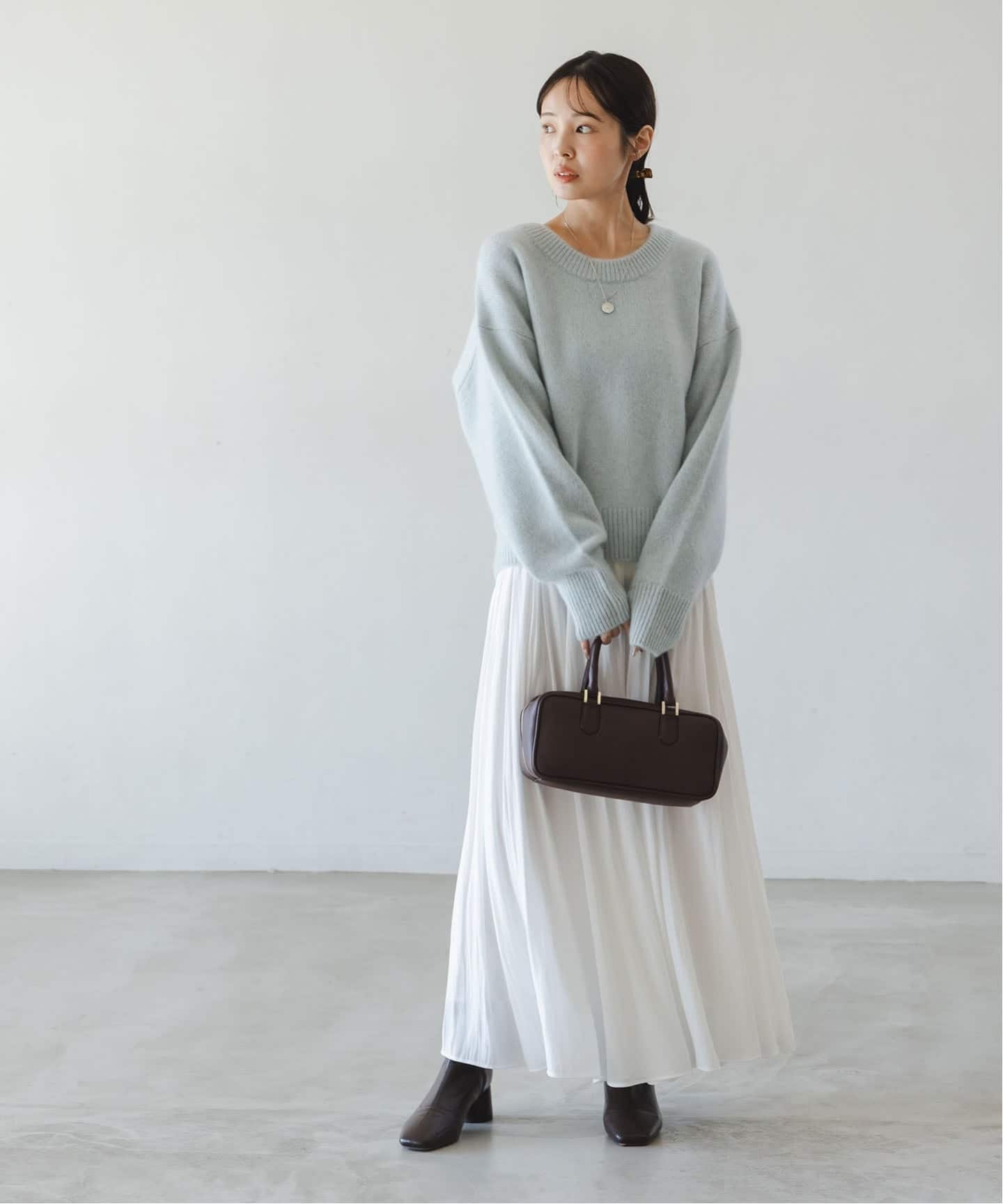 追加》YAKクルーネックプルオーバー2（ニット／セーター）｜NOBLE