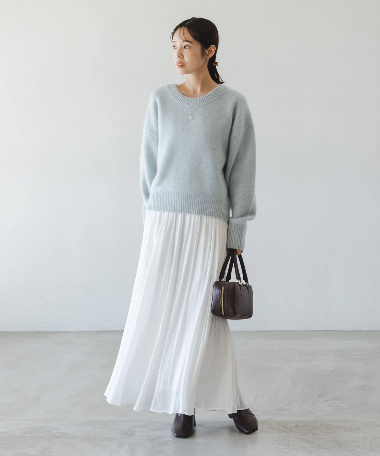 追加》YAKクルーネックプルオーバー2（ニット／セーター）｜NOBLE