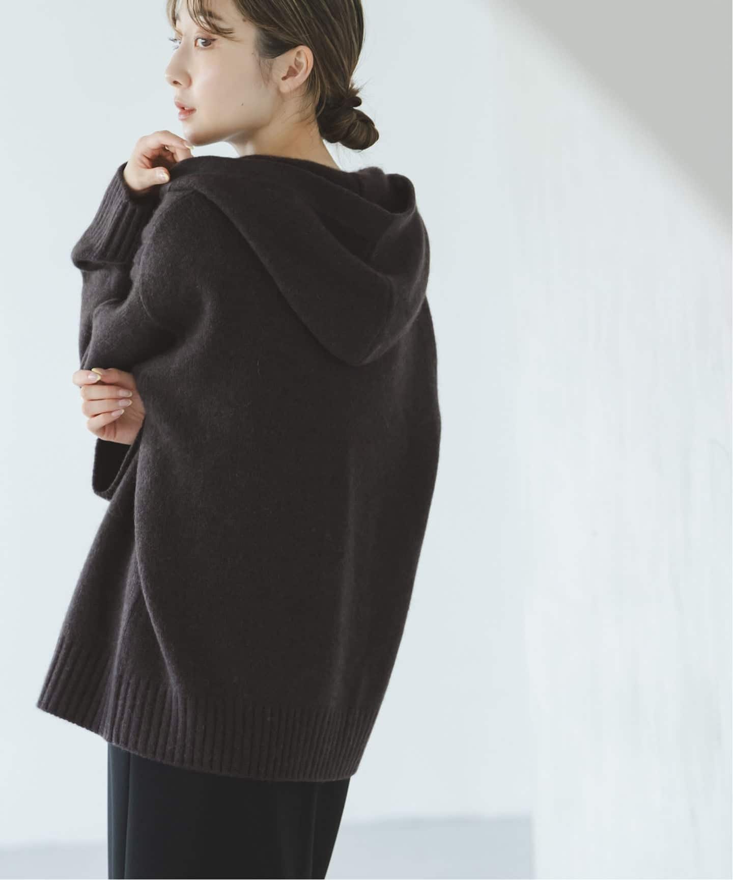 YAKフーディーカーディガン（カーディガン）｜NOBLE（ノーブル）の通販
