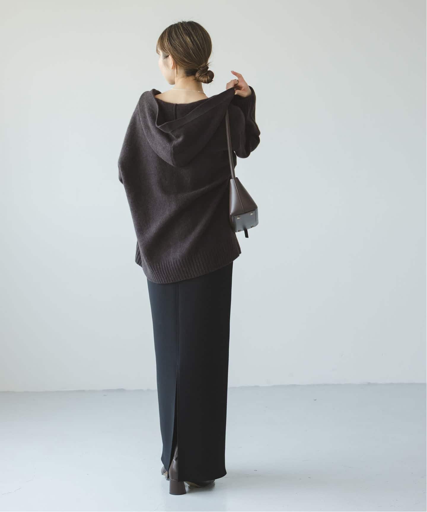 25年12月購入　NOBLE ヤクフーディーカーディガン YAKフーディーカーディガン（カーディガン）｜NOBLE（ノーブル）の通販