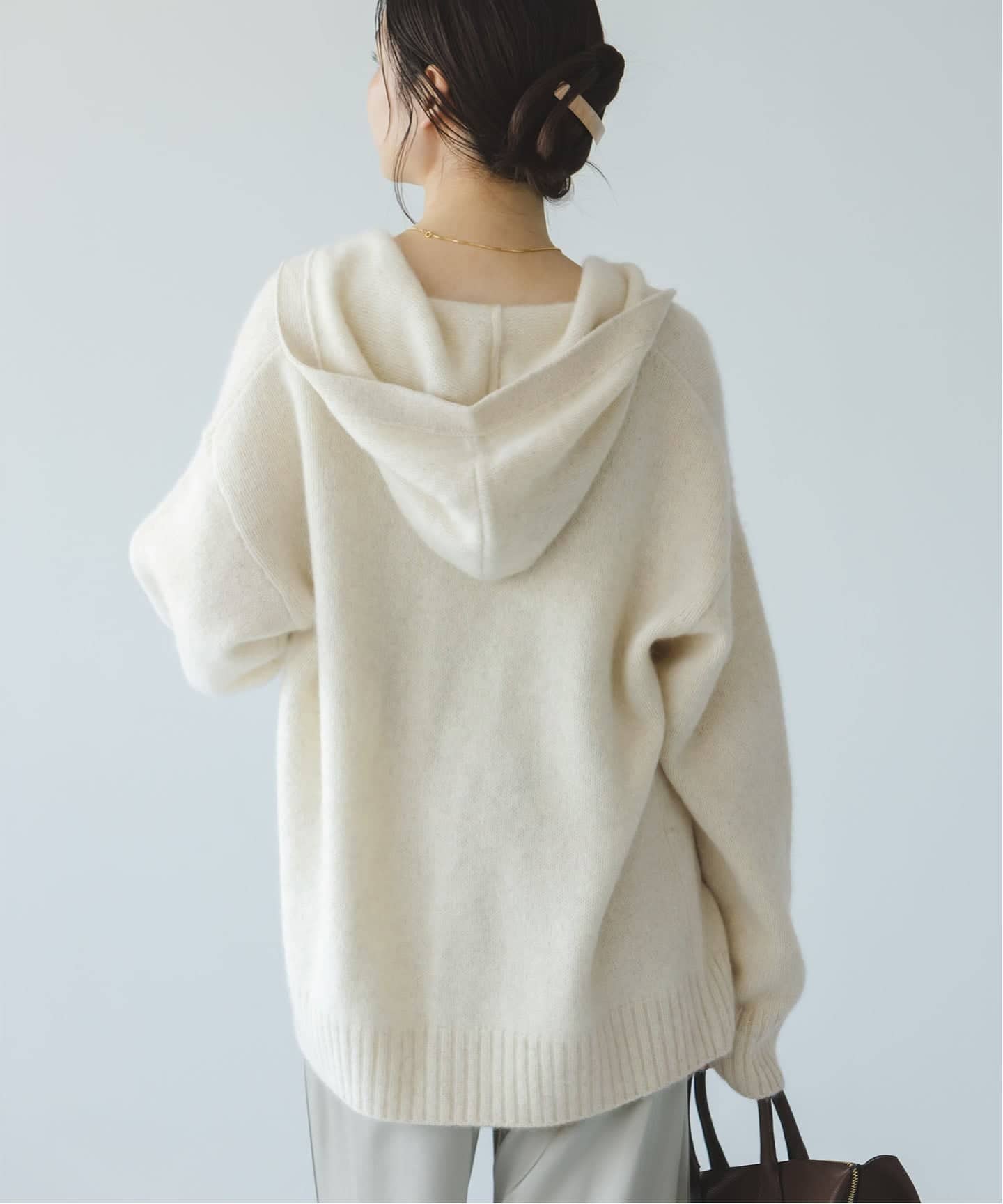 YAKフーディーカーディガン（カーディガン）｜NOBLE（ノーブル）の通販