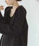 YAKフーディーカーディガン