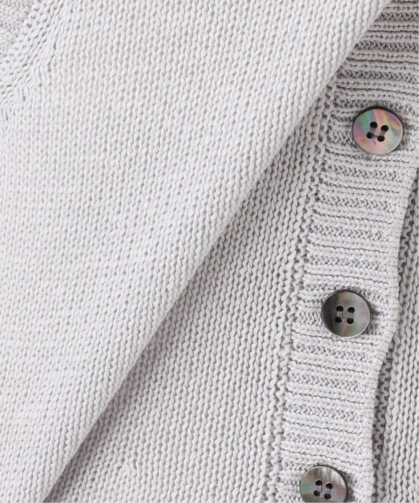 Noble - noble 2022SS Spring エフォートレスニット 2◆ ホワイト Noble（ノーブル）の「Spring エフォートレスニット◇（ニット