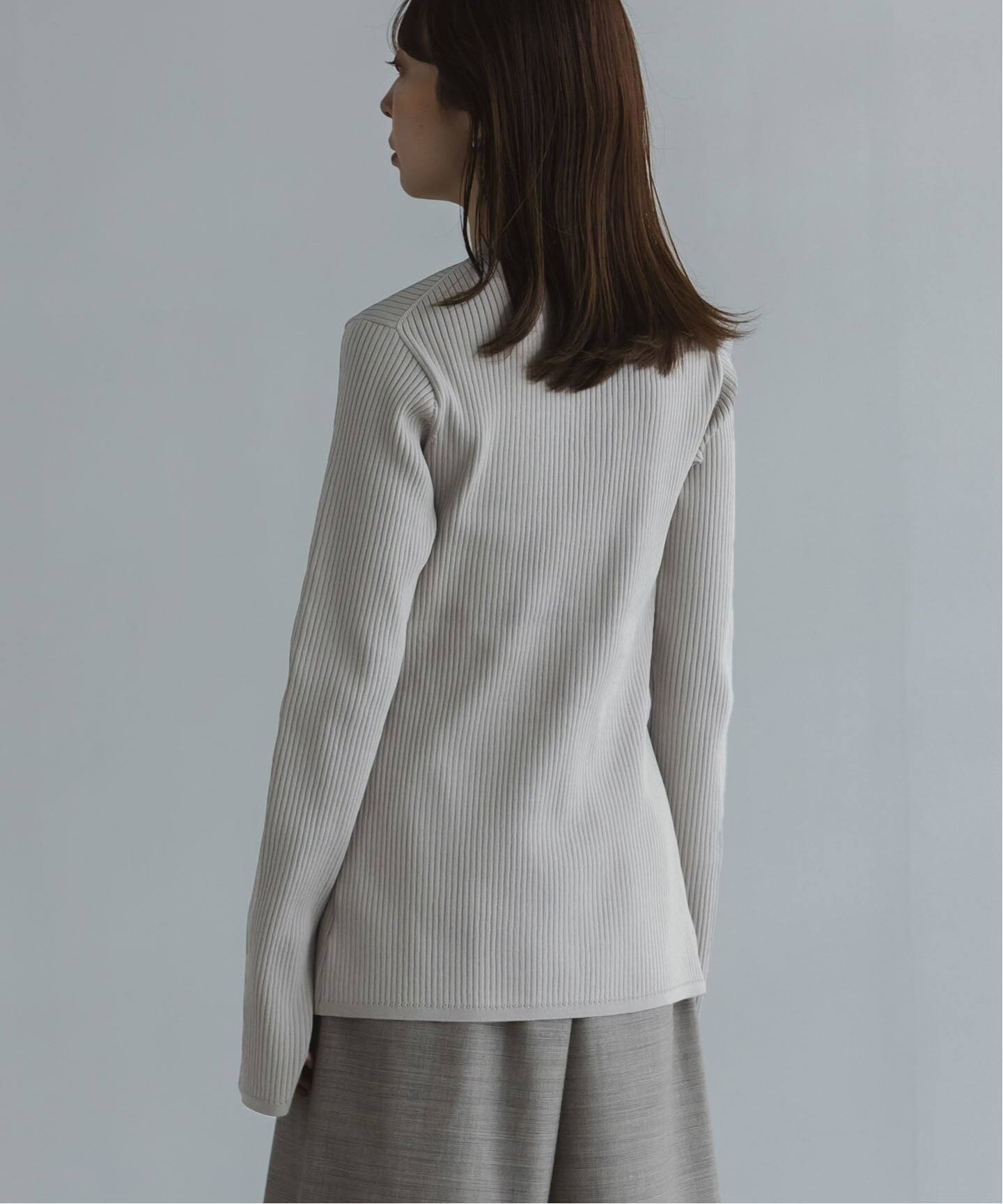 エレニ ELENI 24SS NOBLE取り扱い バックオープンニット カットソー 