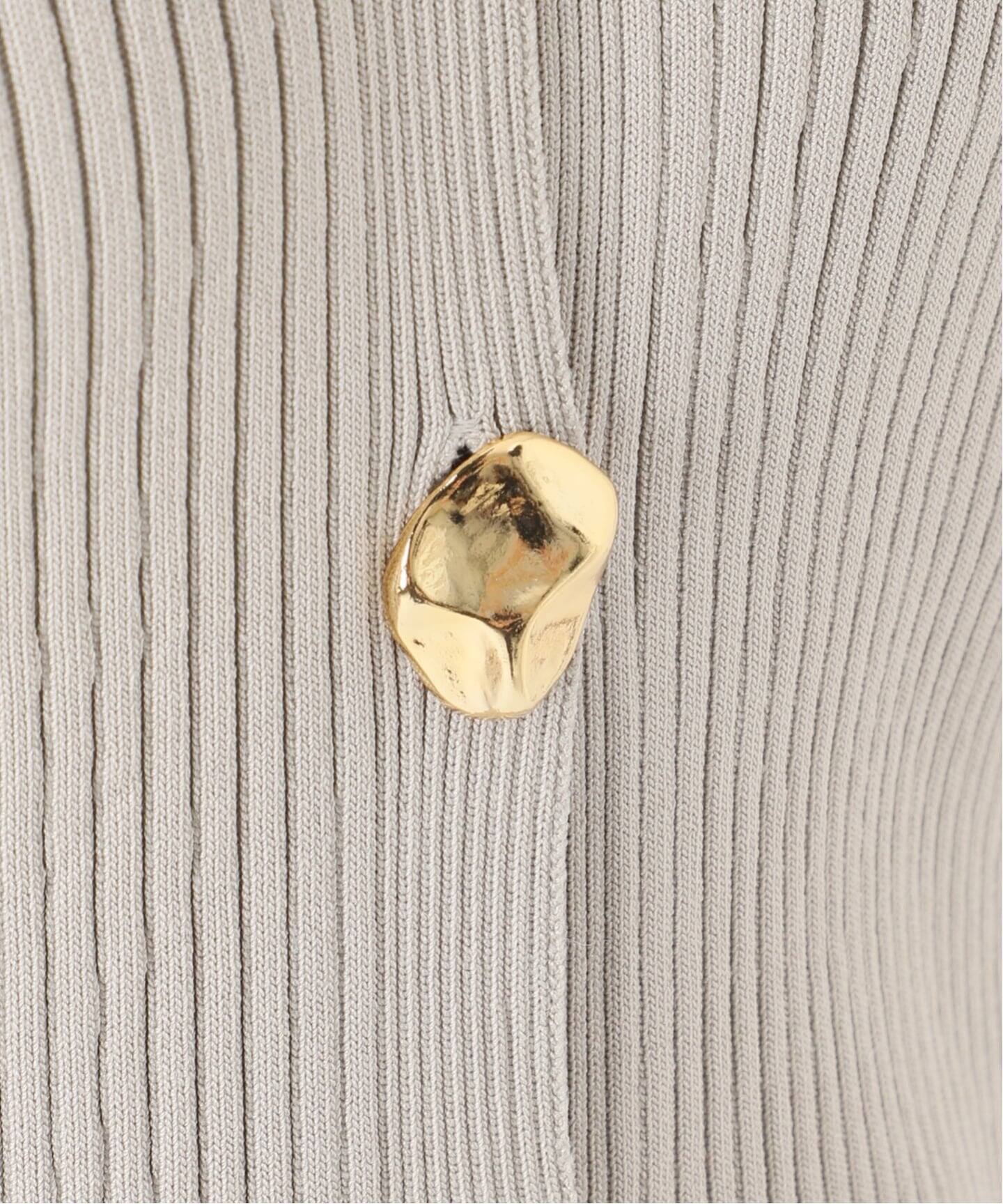 ELENI/エルニ フロウゴールドボタンニット（ニット／セーター）｜NOBLE