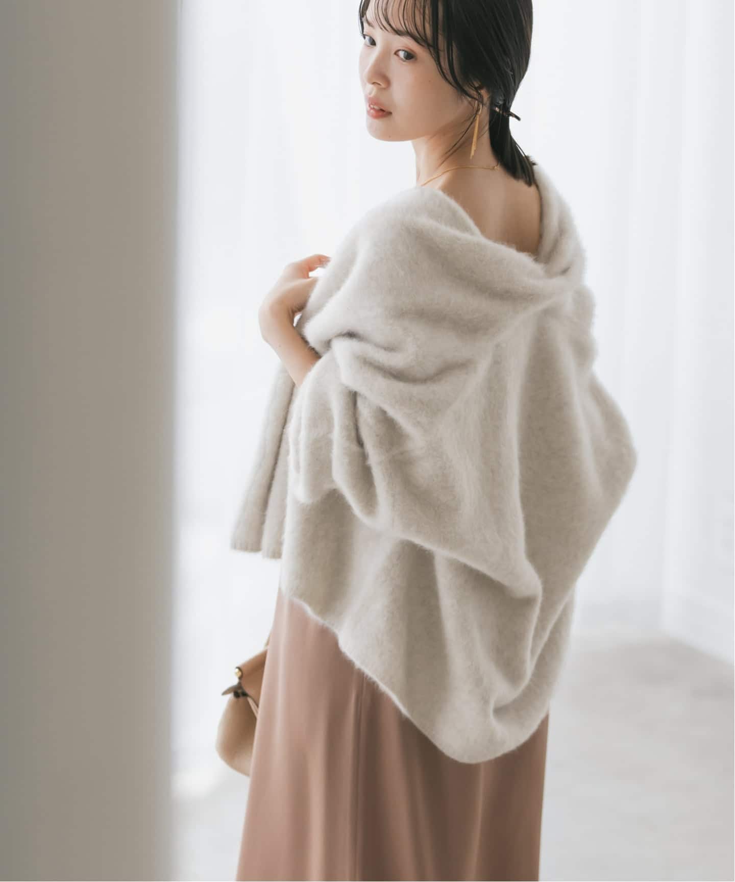 FOX/Caファーニットカーディガン（カーディガン）｜NOBLE（ノーブル