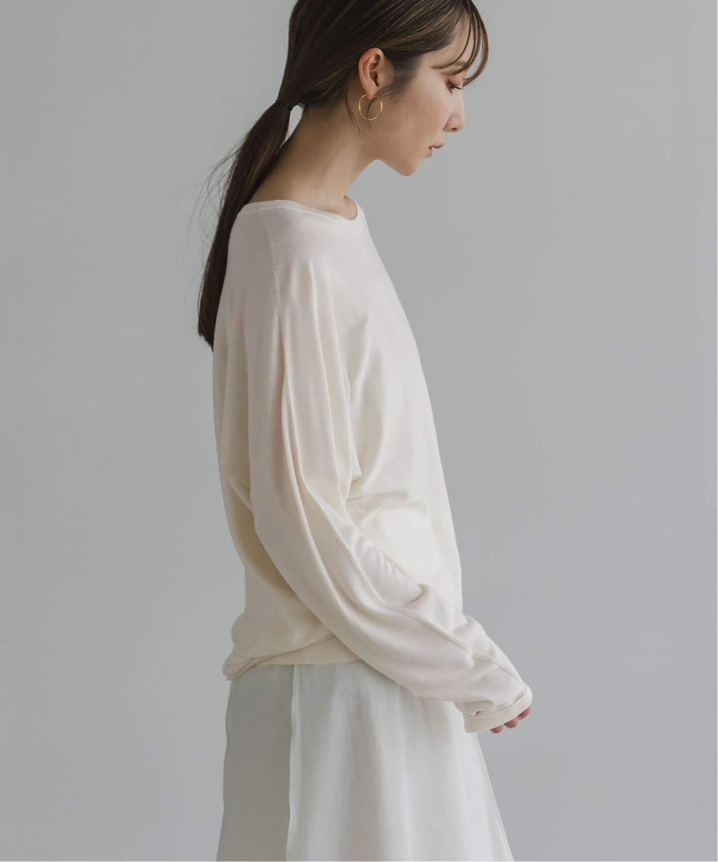 追加》ELENI/エルニ シルクニットプルオーバー（ニット／セーター