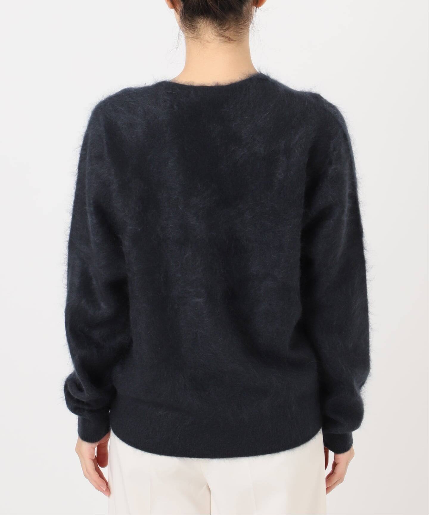 ELENI/エルニ ファーカシミヤVネックニット（ニット／セーター