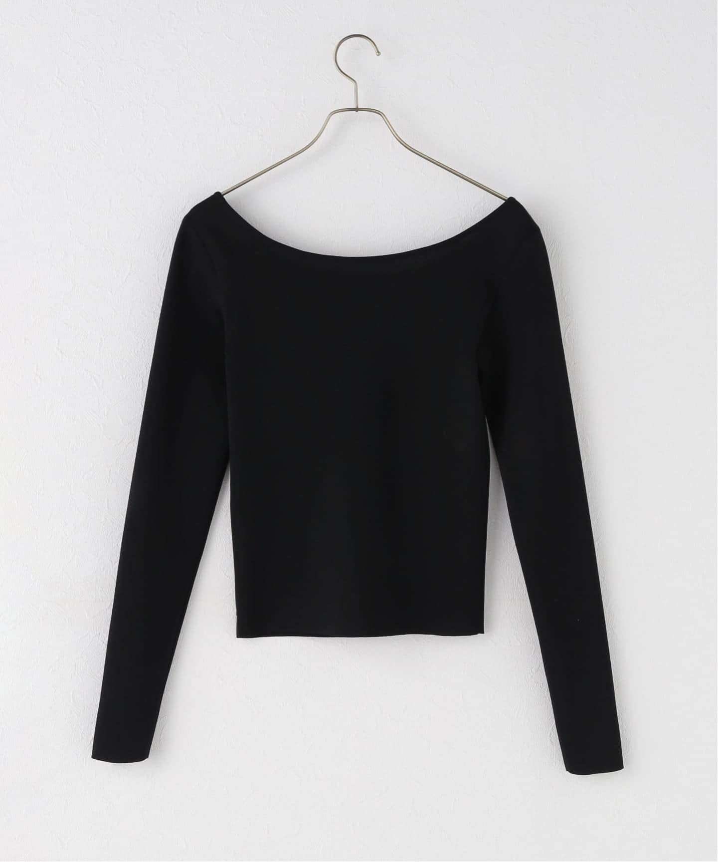 デコルテロングスリーブニット（ニット／セーター）｜NOBLE（ノーブル