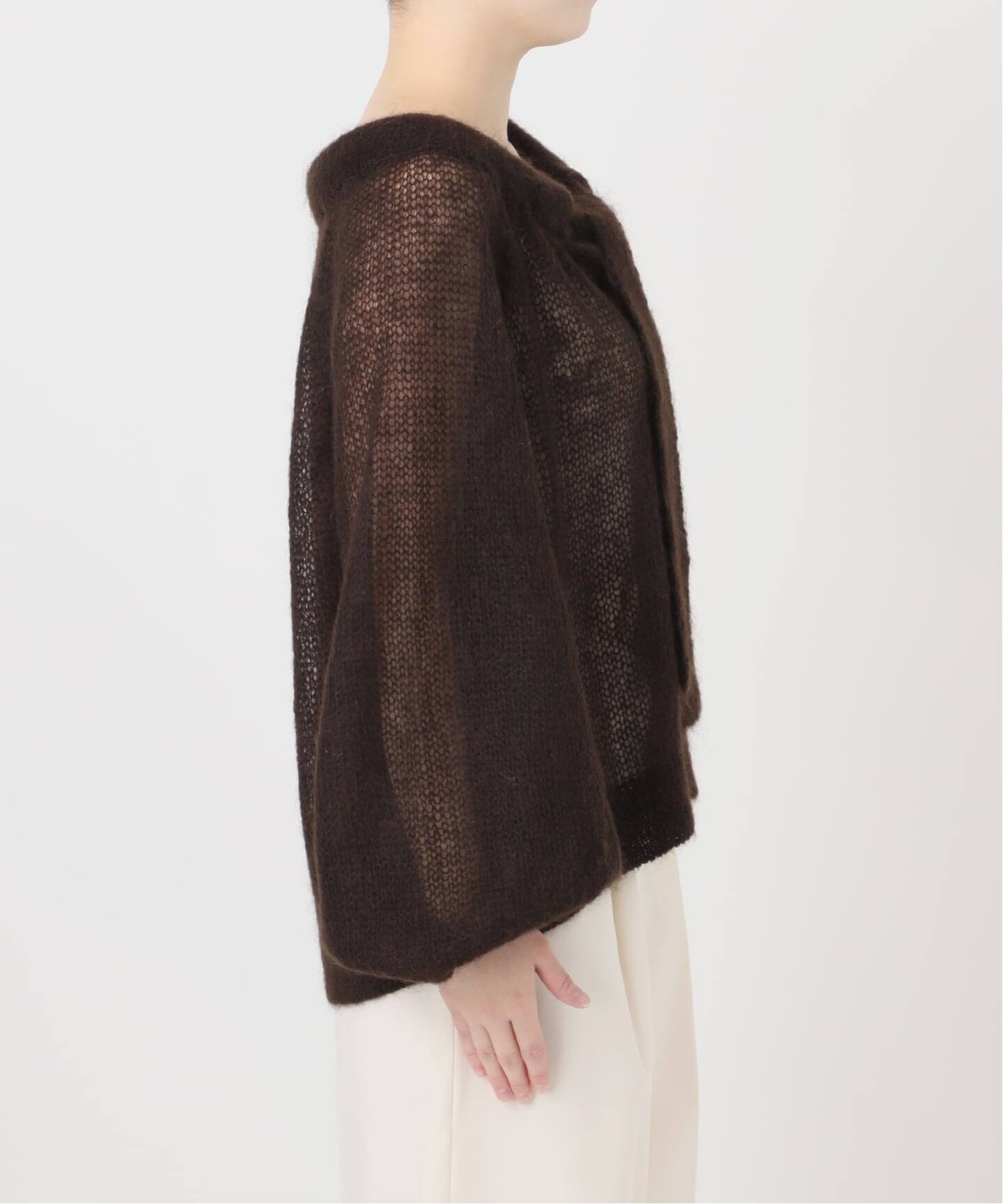 モヘヤミックスボウタイニット（ニット／セーター）｜NOBLE（ノーブル