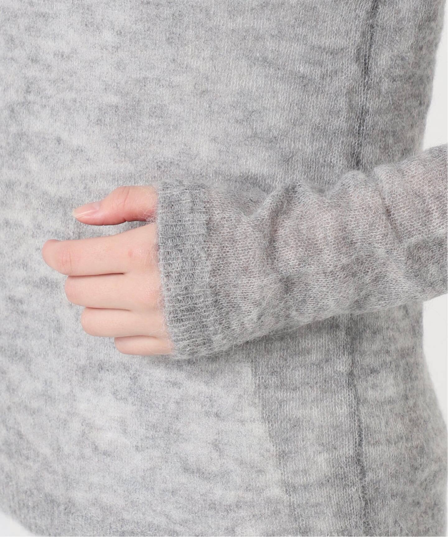 WEB限定追加》ファインアルパカウールシアーニット（ニット／セーター