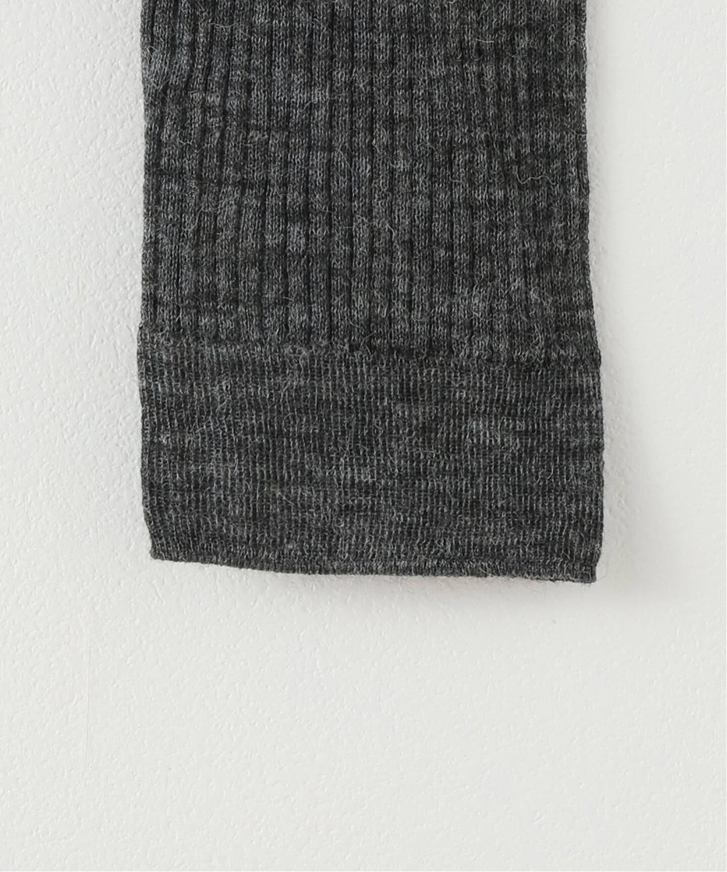 フロントジップシアーアルパカニット（ニット／セーター）｜NOBLE