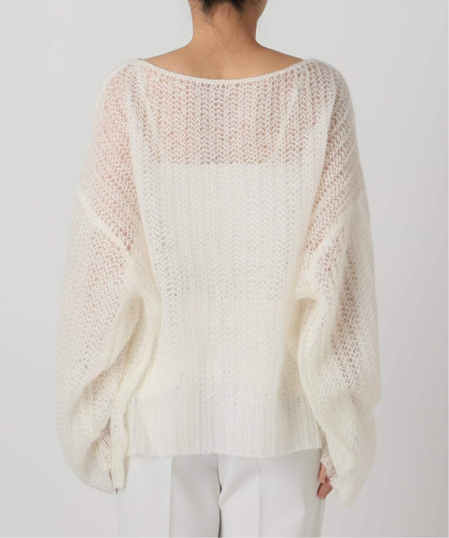 noble モヘヤウールシアープルオーバー モヘヤウールシアープルオーバー（ニット／セーター）｜NOBLE