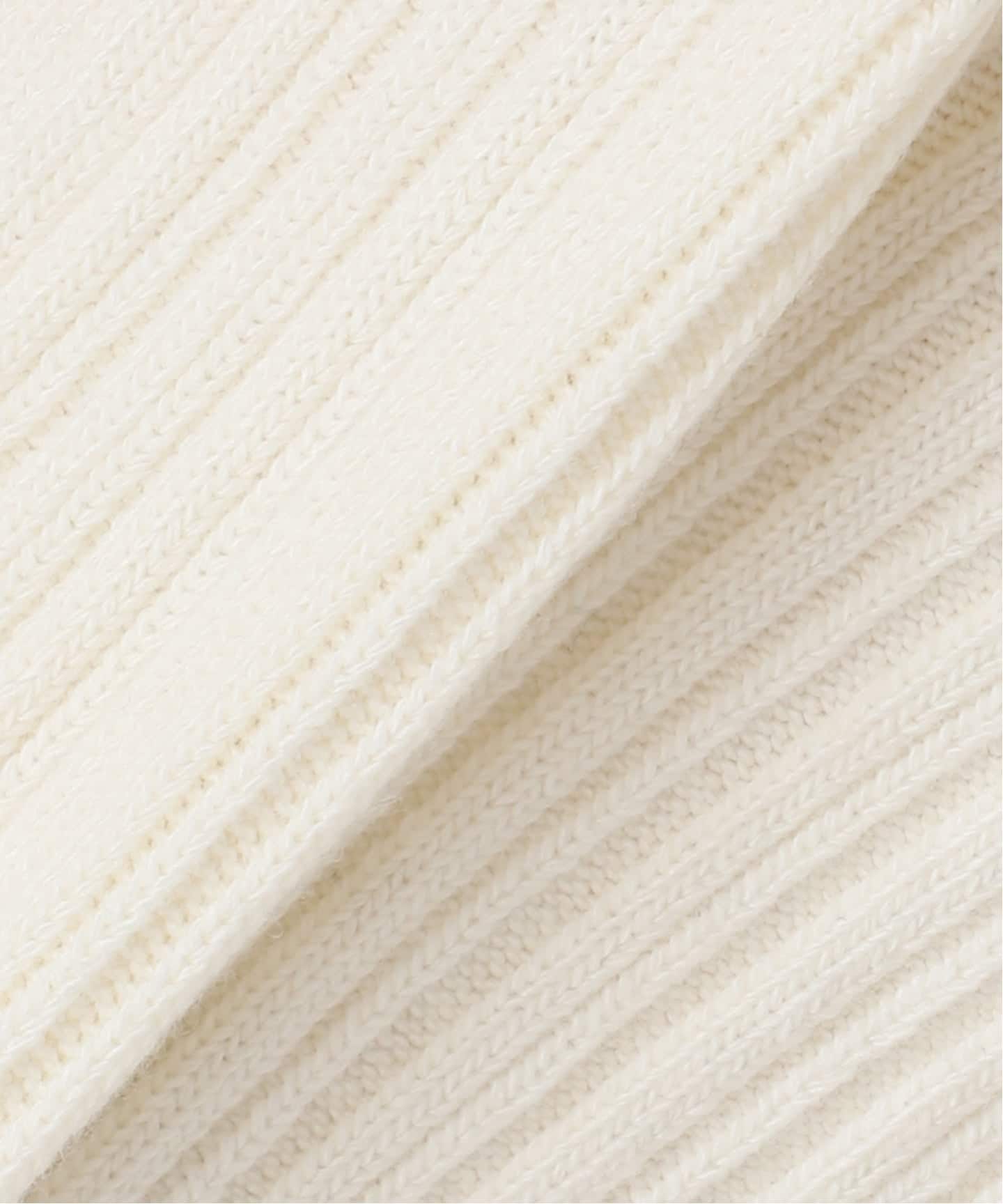 予約》カシュクールランダムリブニットプルオーバー（ニット／セーター