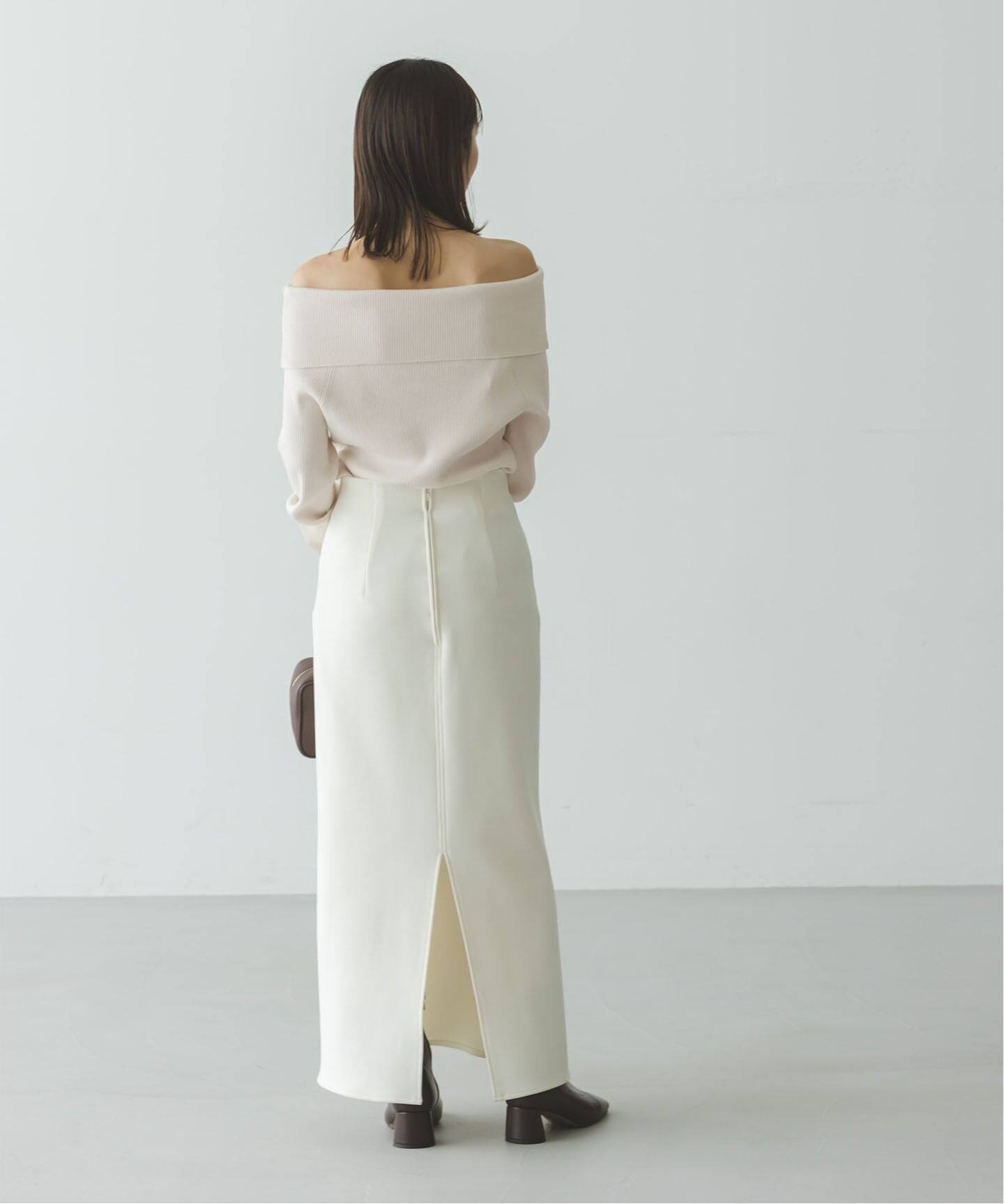 ラメmixオフショルニット（ニット／セーター）｜NOBLE（ノーブル）の