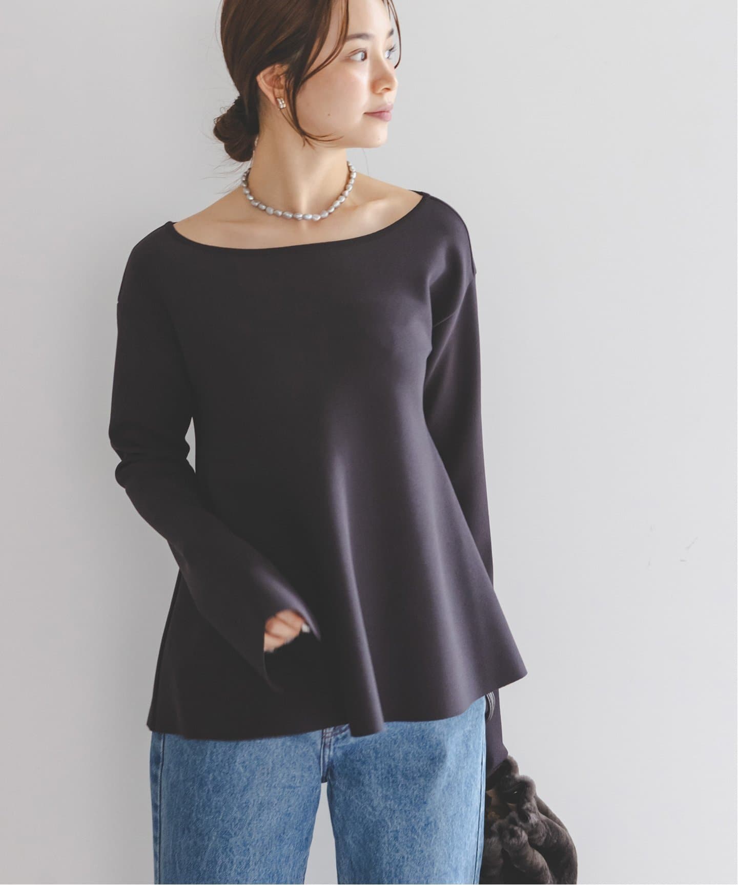 ノーブル　RY/PL テントラインプルオーバー 洗える】RY/PL テントラインプルオーバー | ノーブル(Noble