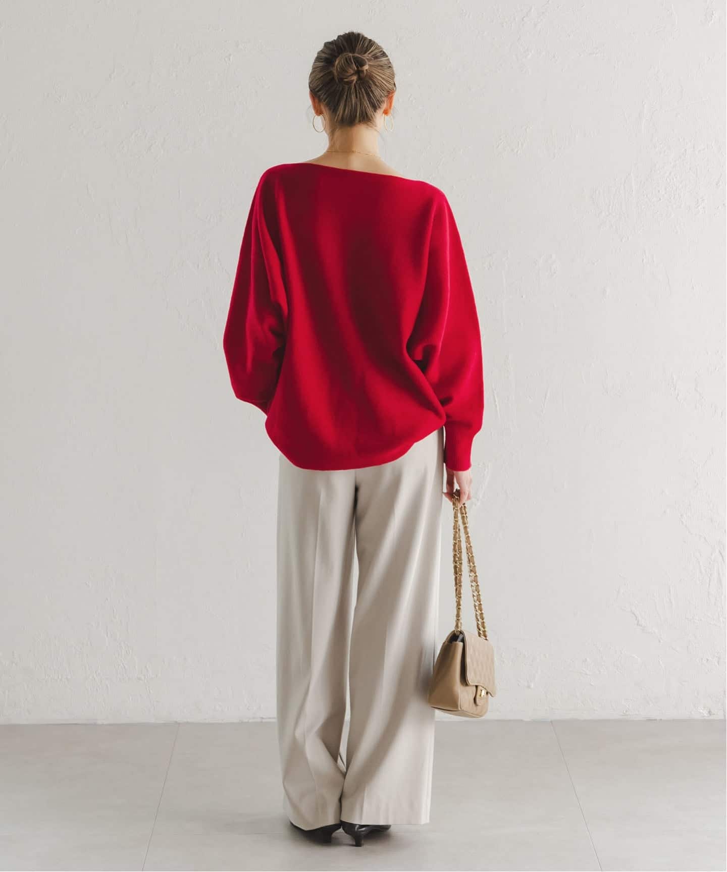 追加3》ファインウールドルマンプルオーバー（ニット／セーター