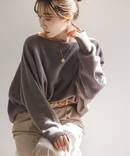 《WEB限定カラー・追加4》ファインウールドルマンプルオーバー