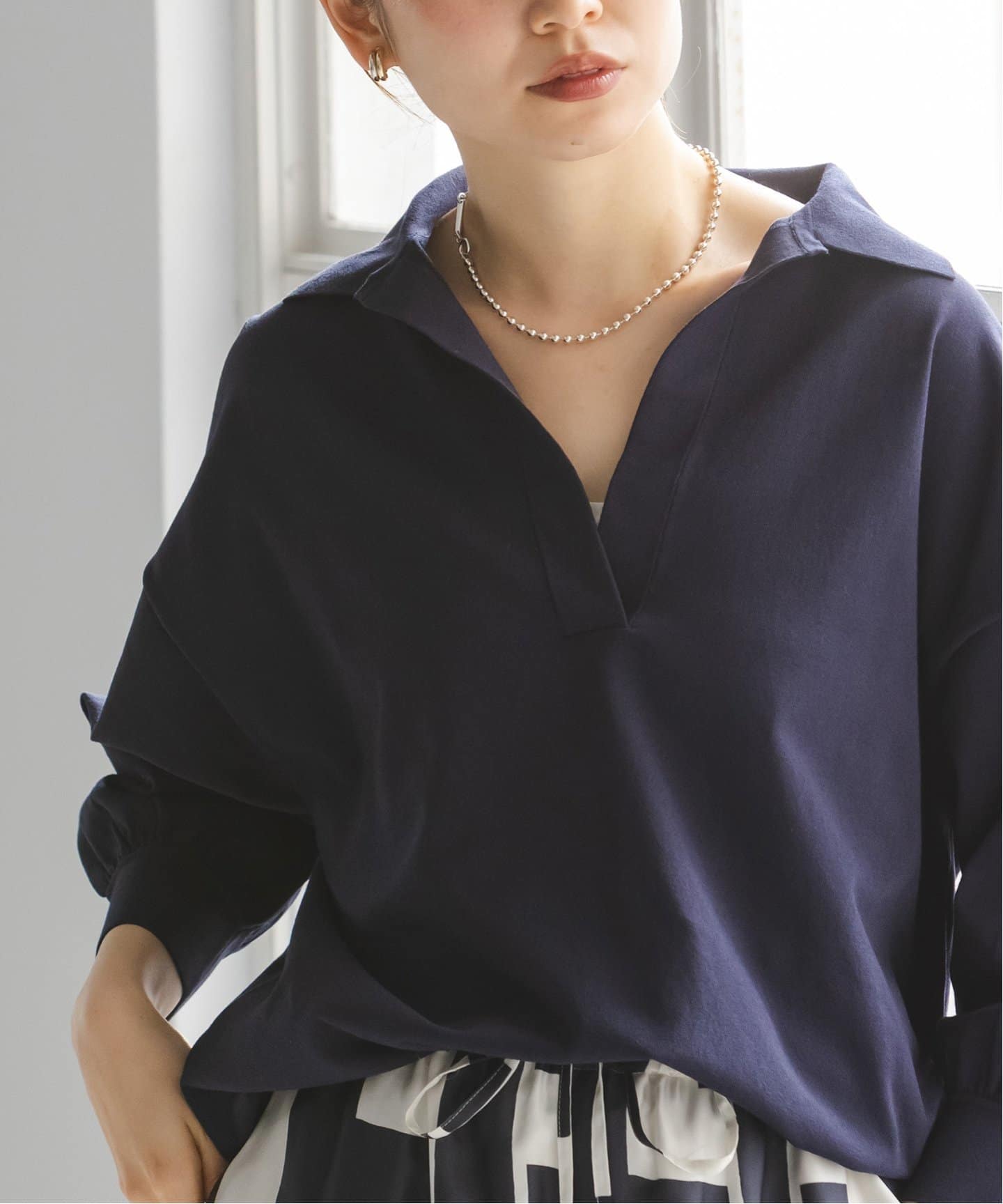 noble ポロ襟ニット　美品 ポロエリニット（ニット／セーター）｜NOBLE（ノーブル）の通販